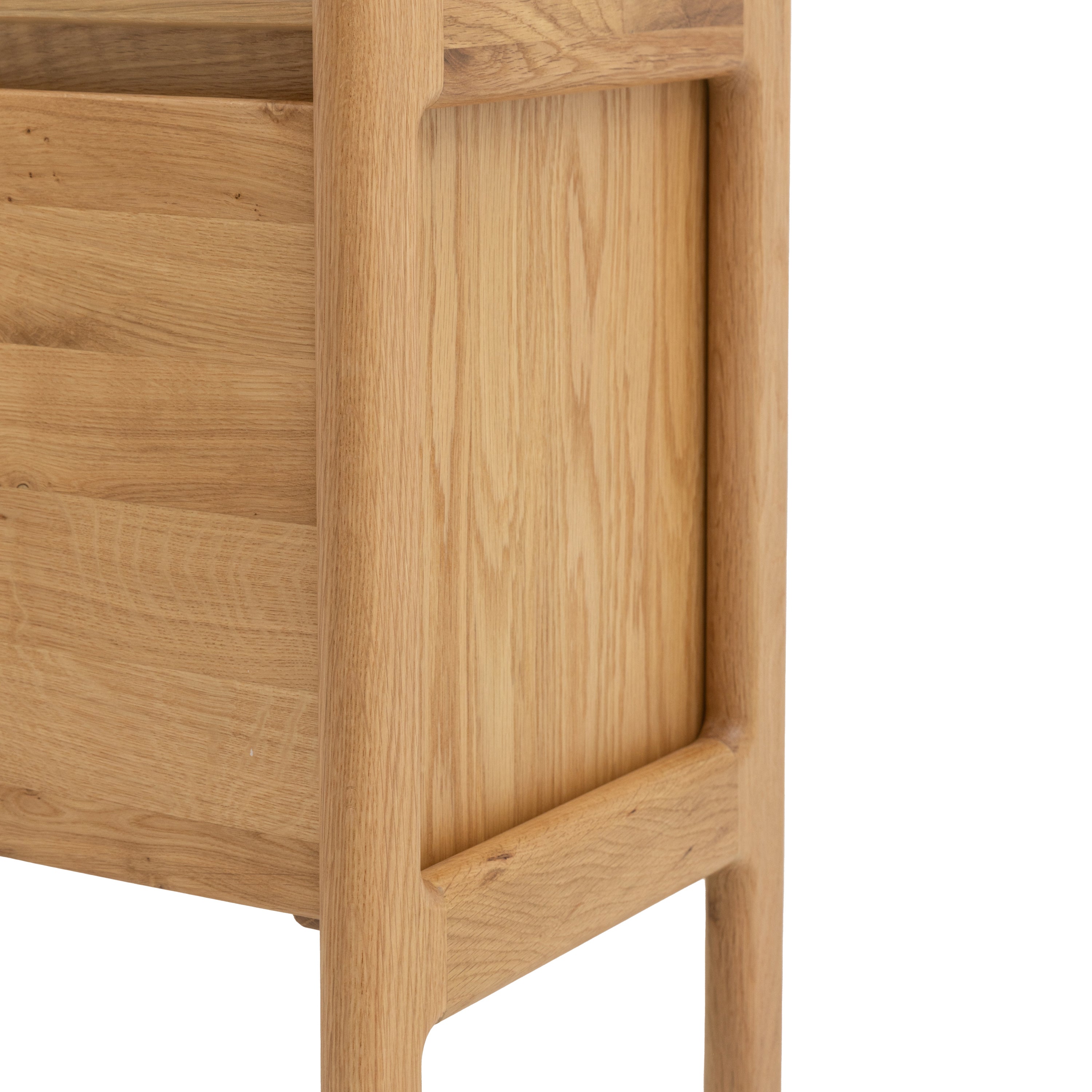 Royo Natural Oak Wood Open Display Unit