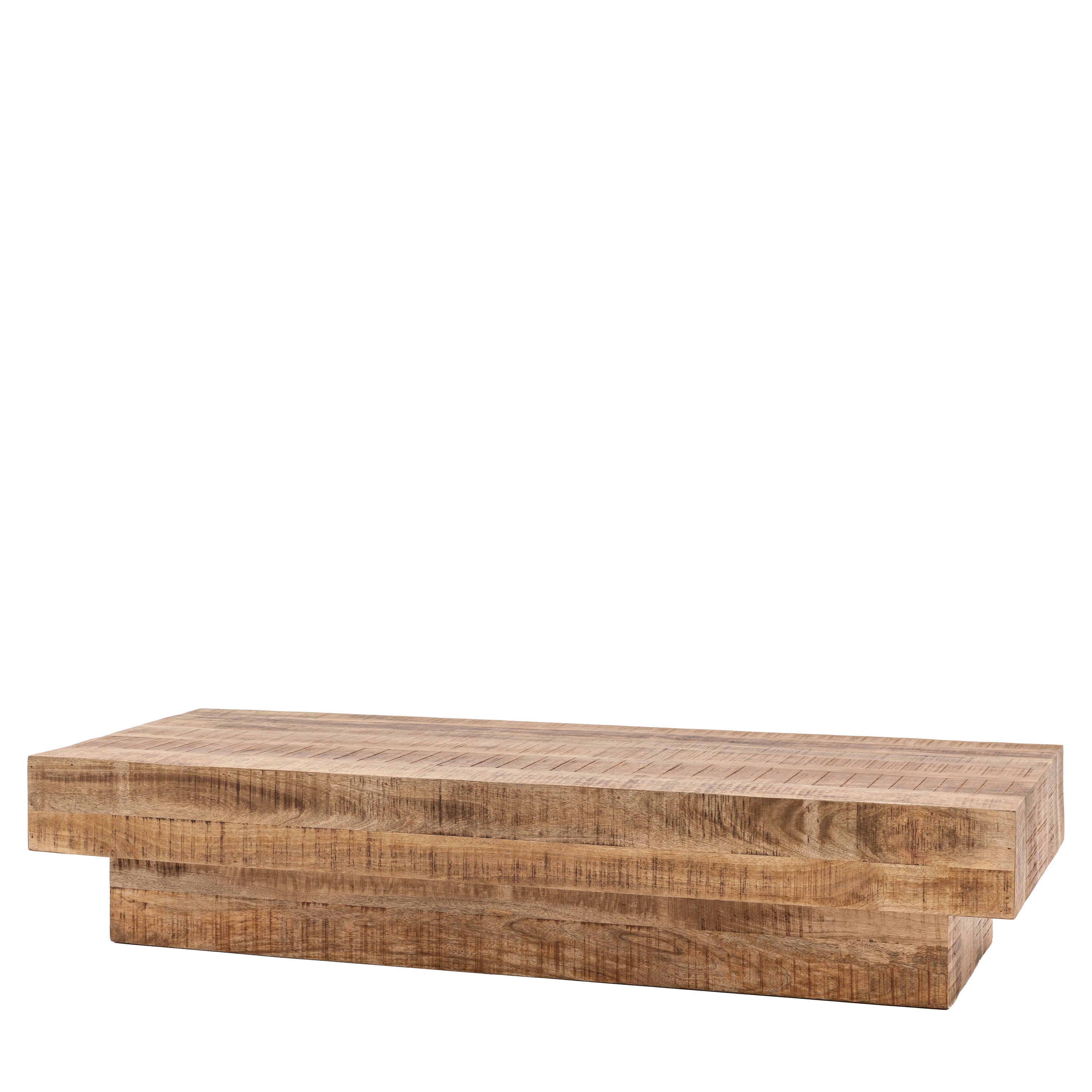 Eldora Natural Timber Wood Coffee Table