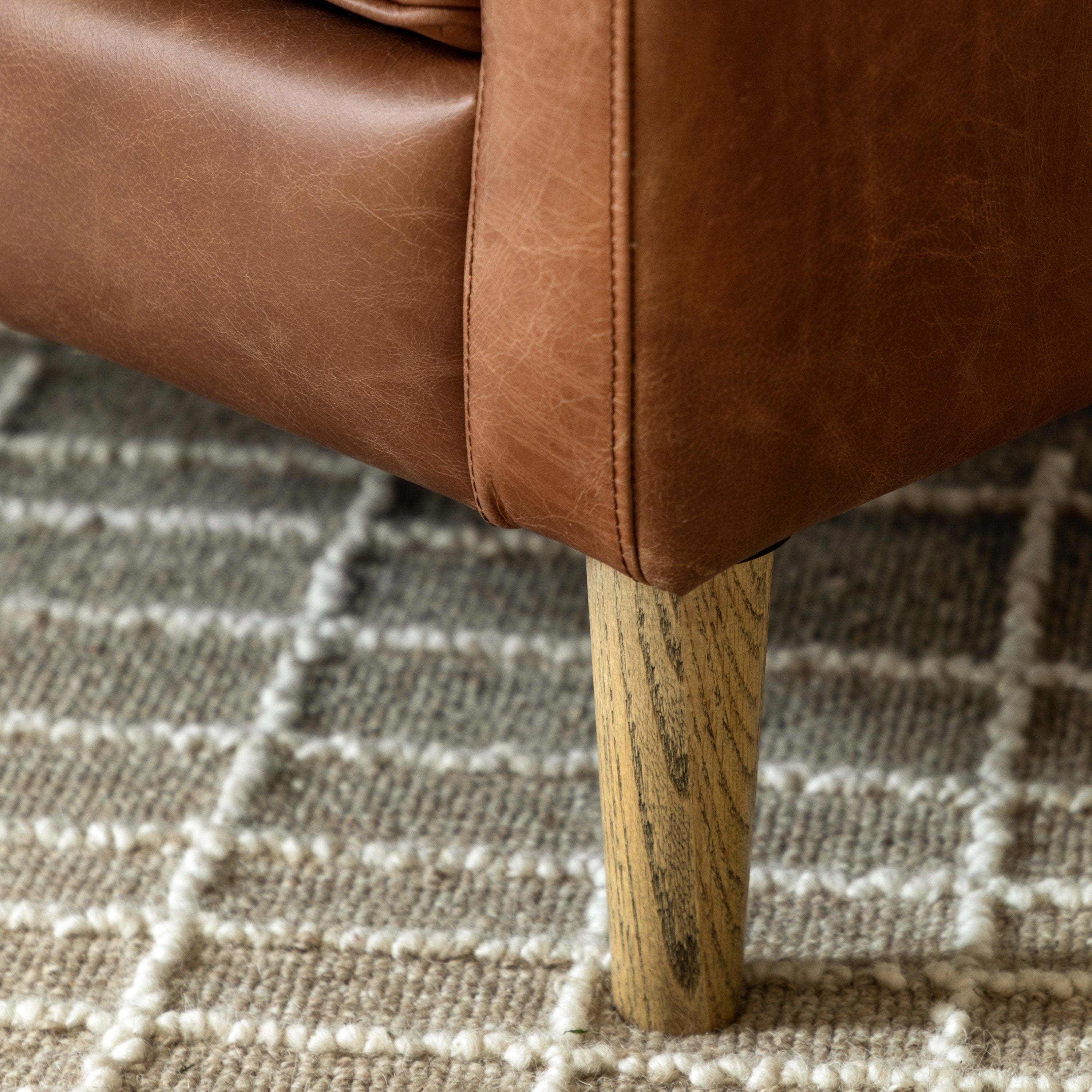 Osborne Armchair Vintage Brown Leather