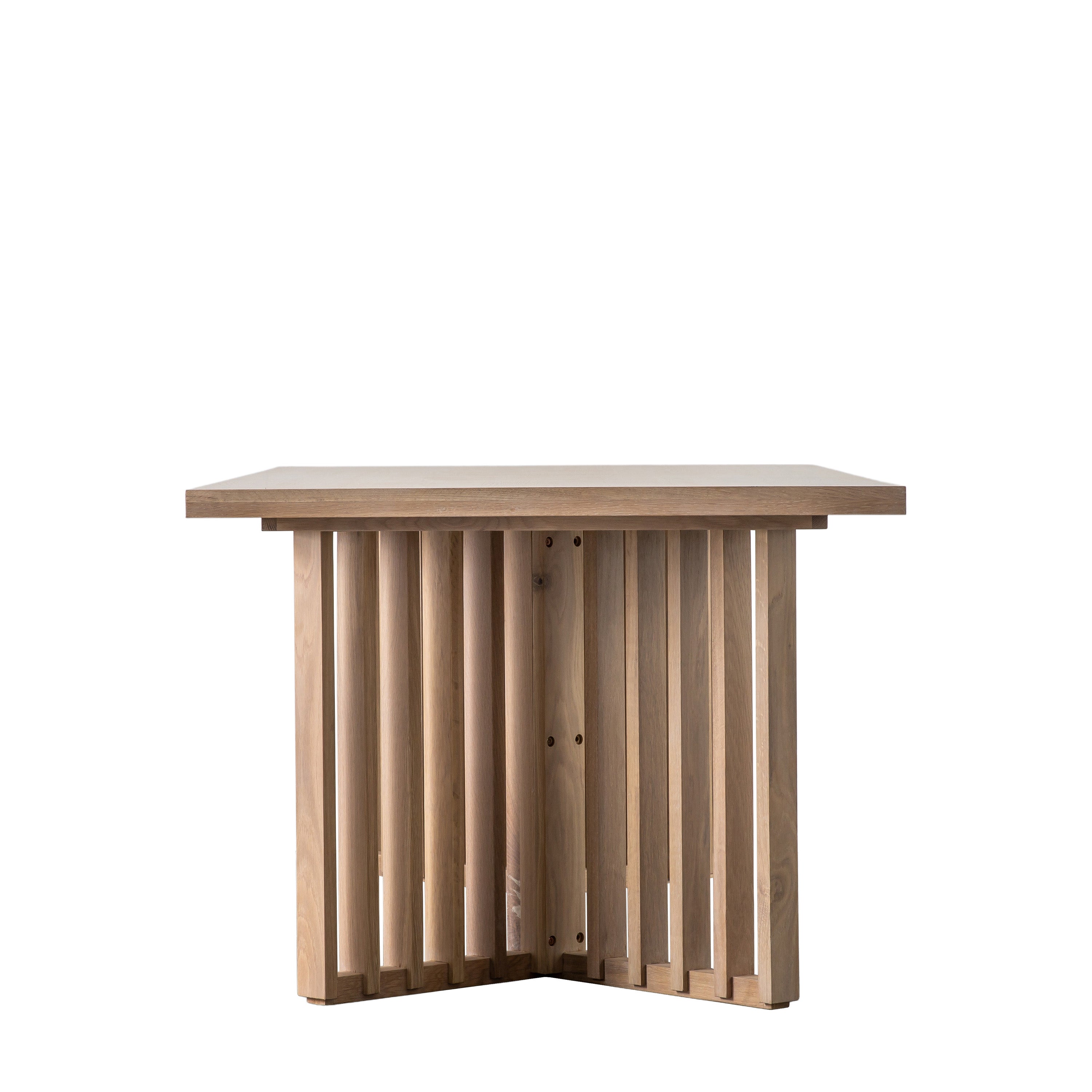 Omoto Japandi Natural Oak Wood Dining Table Large | 6 Seater