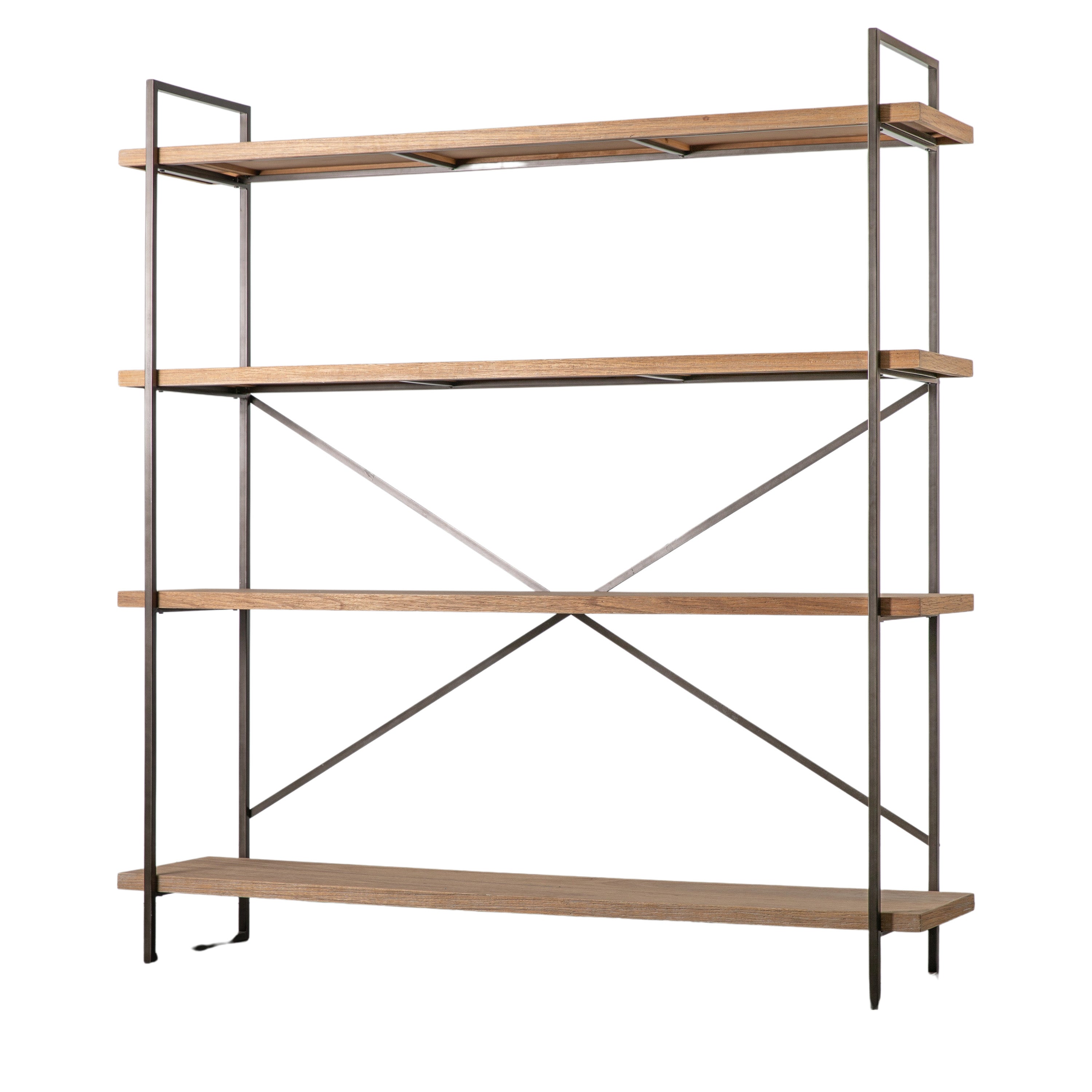 Jins Natural Wood Display Unit