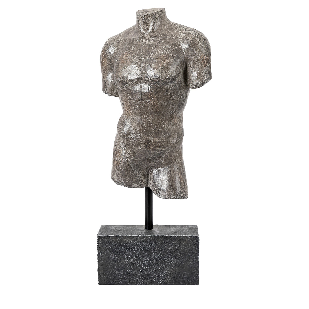 Fernreach Grey Stone Male Sculpture Large