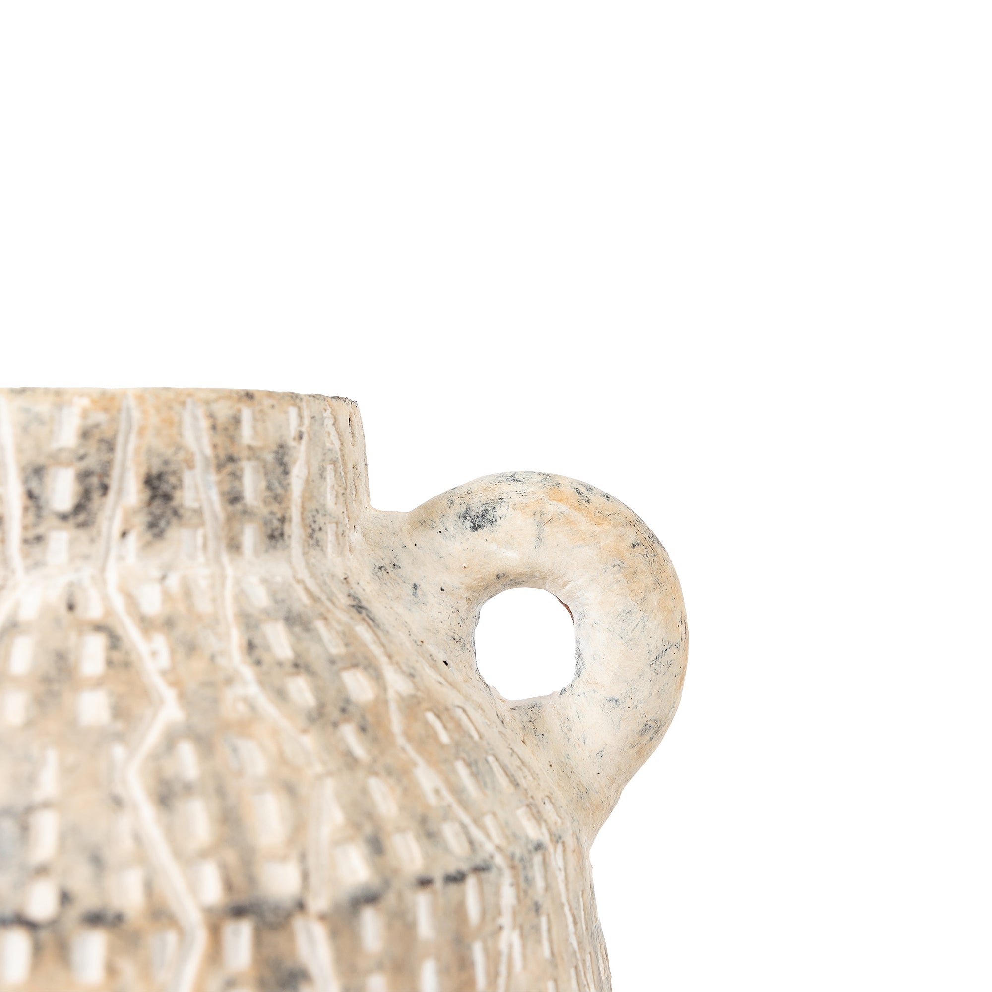 Acme Earthy White Vase | Small