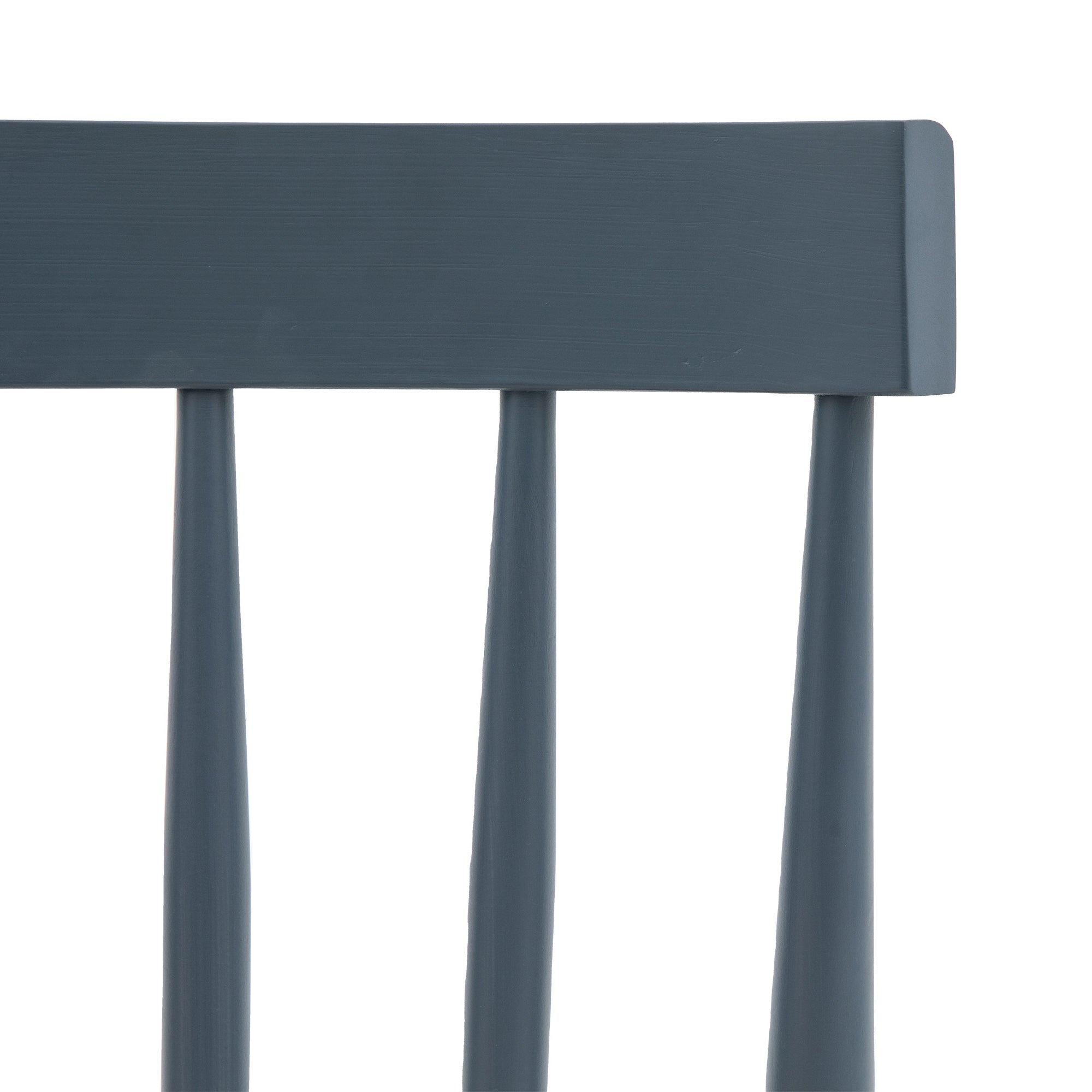 Set of 2 Radley Black Oak Wood & Rope Dining Chair