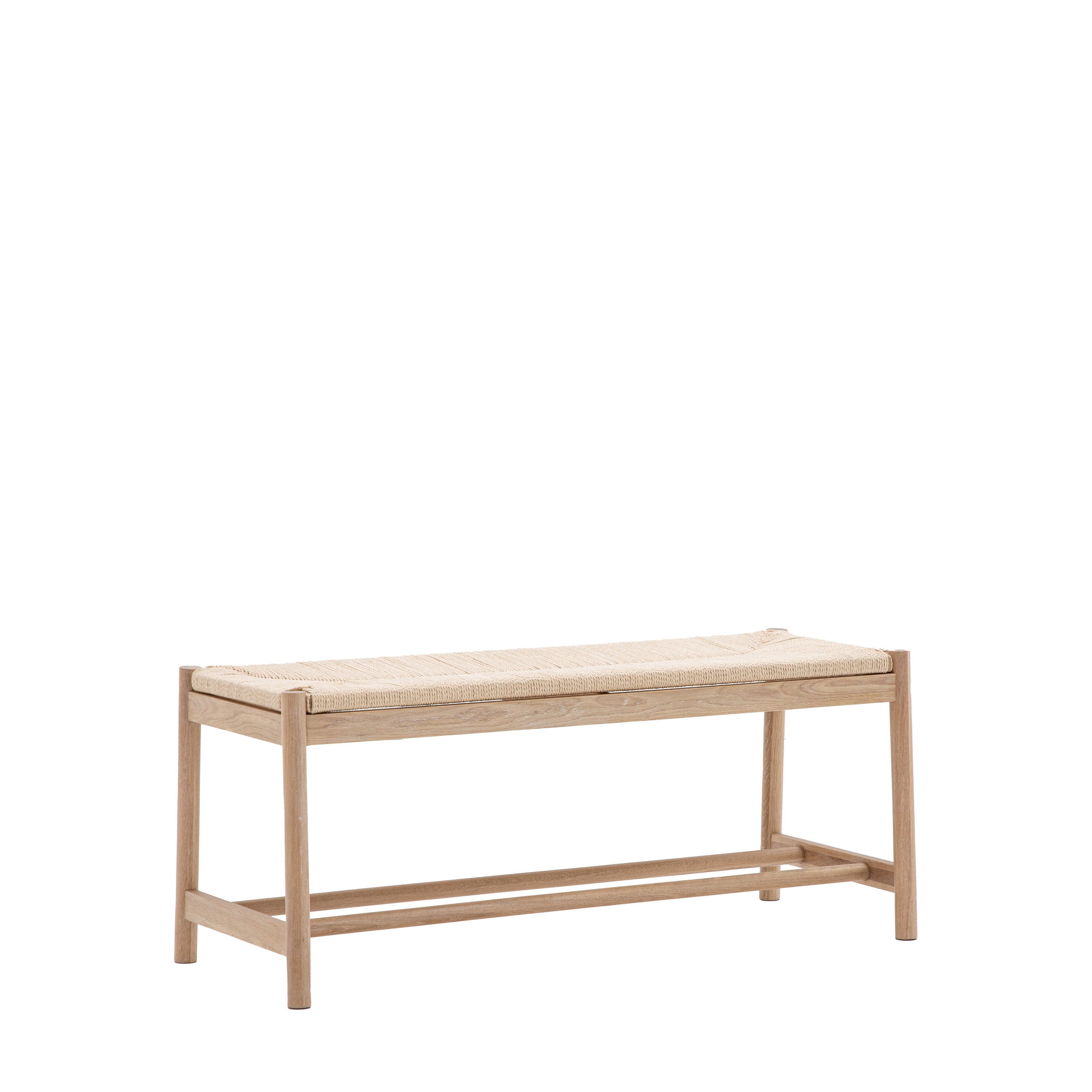 Radley Natural Oak Wood & Rope Bench