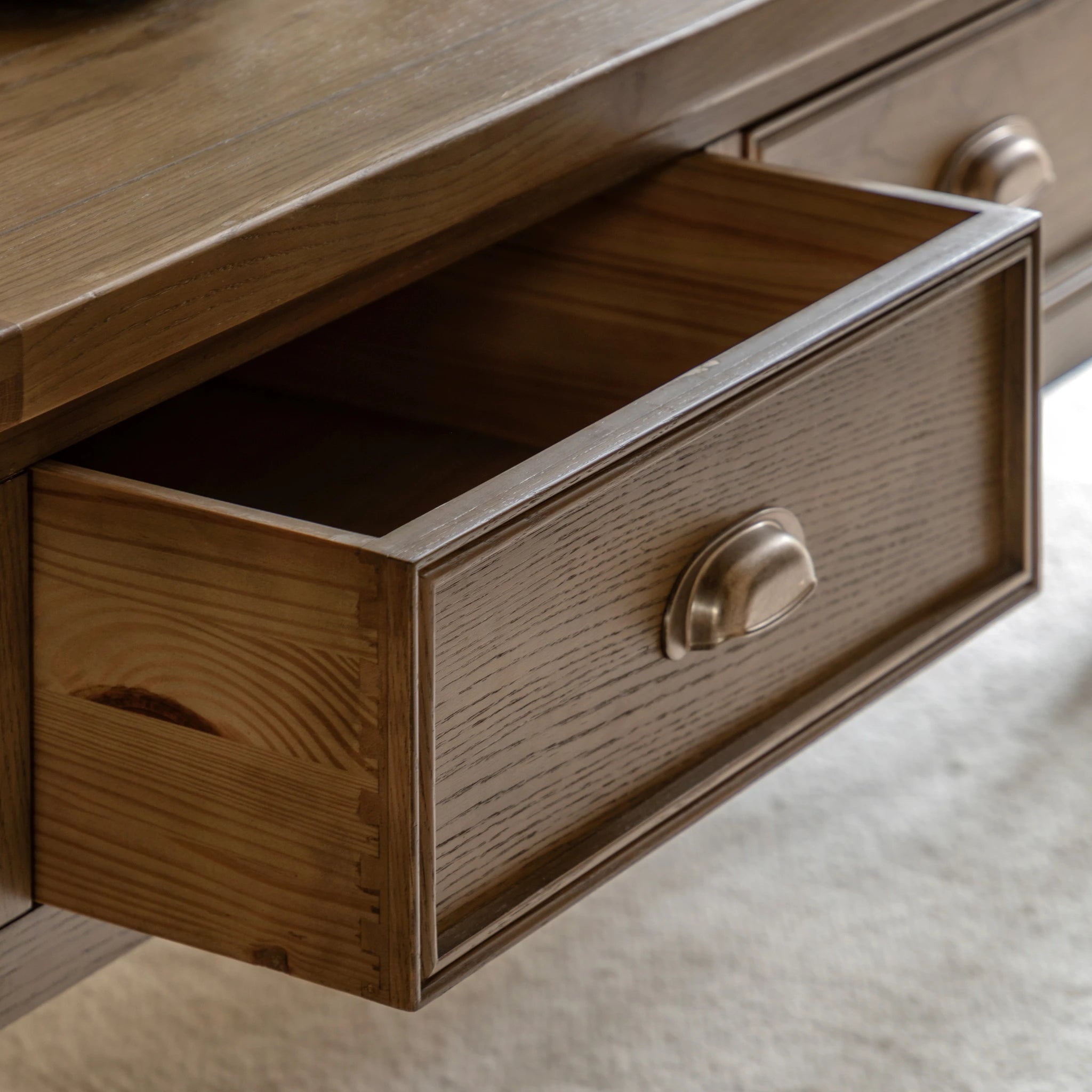 Hartbourne Natural Oak Wood Coffee Table