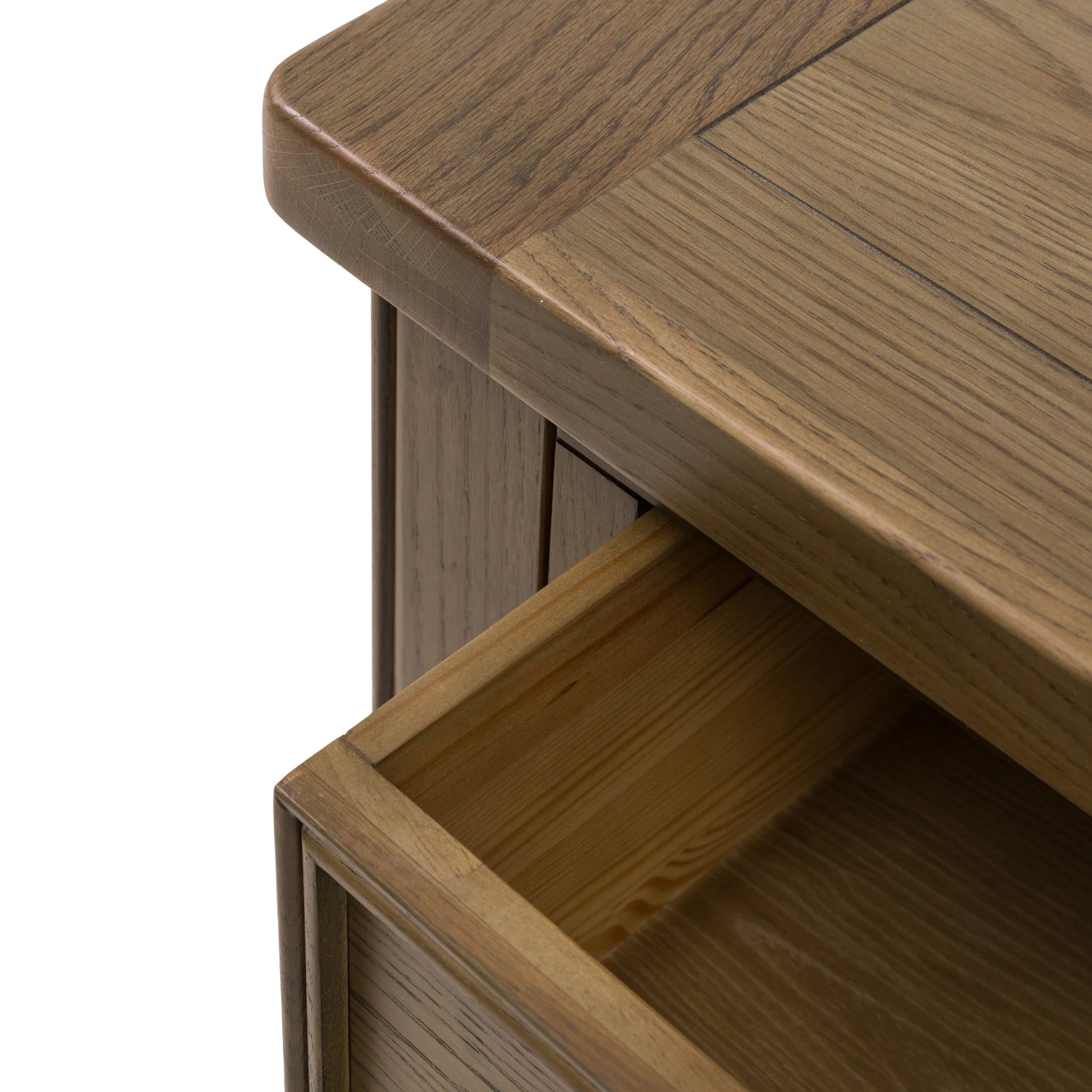 Hartbourne Natural Oak Wood Coffee Table