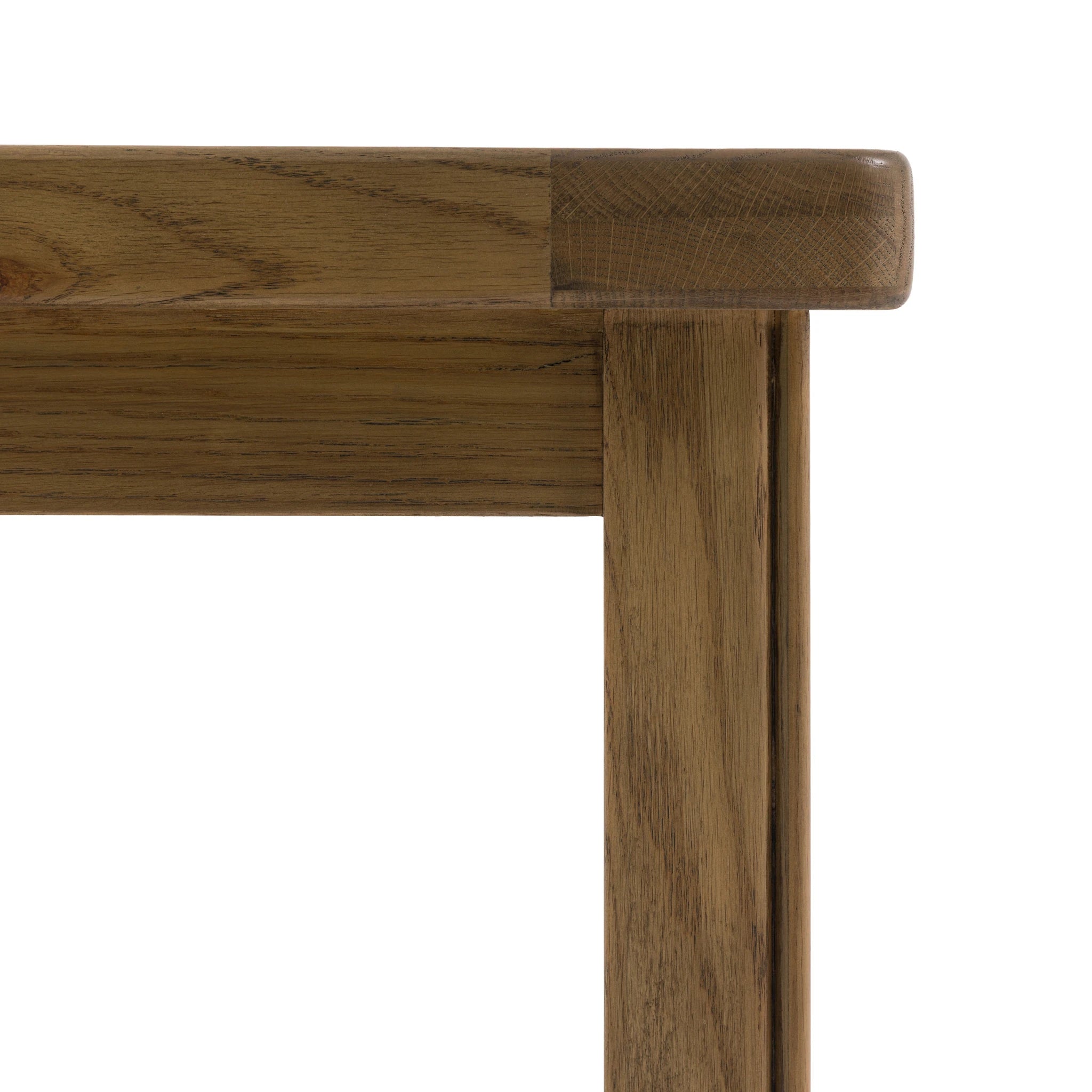 Hartbourne Natural Oak Wood Side Table