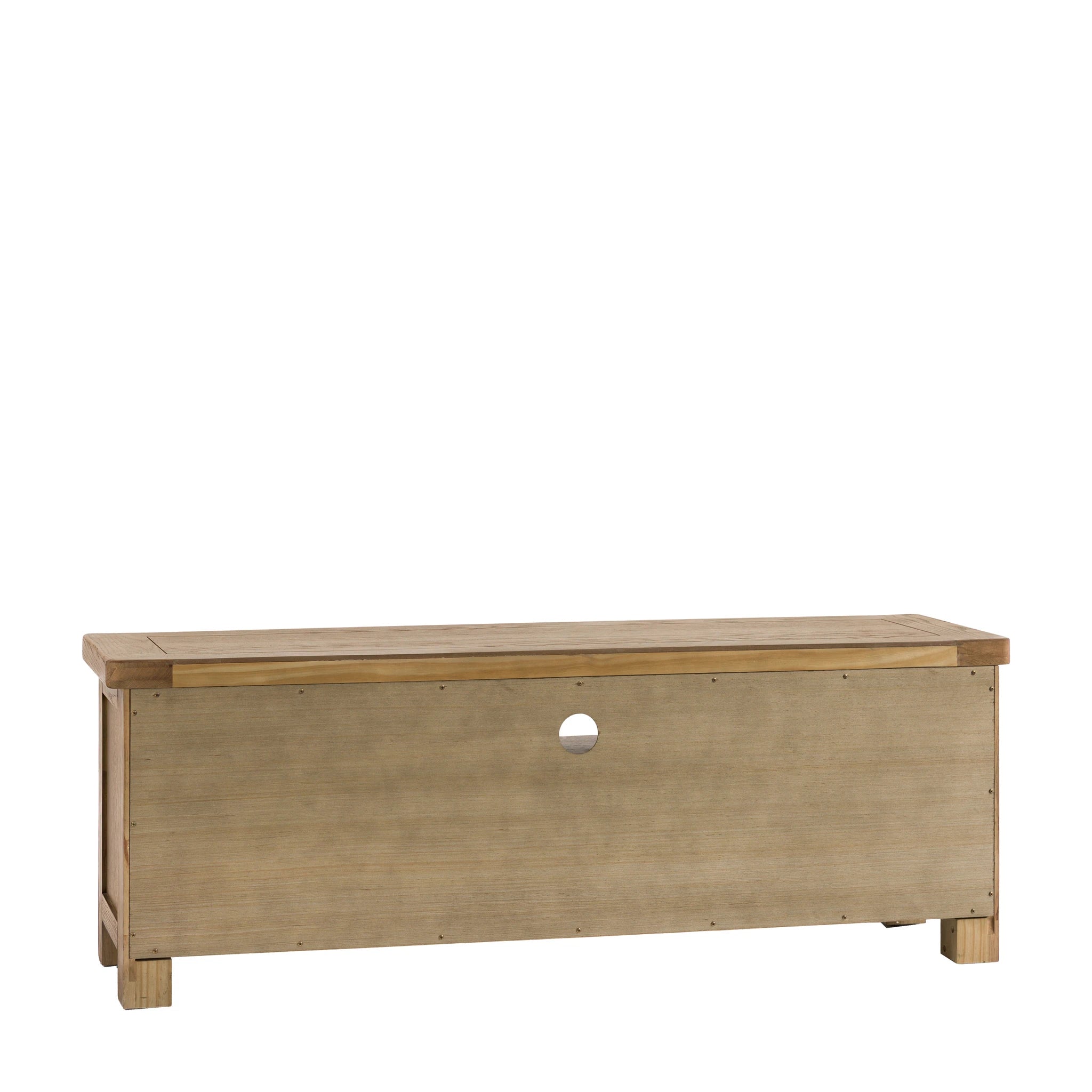 Hartbourne Natural Oak Wood TV Unit