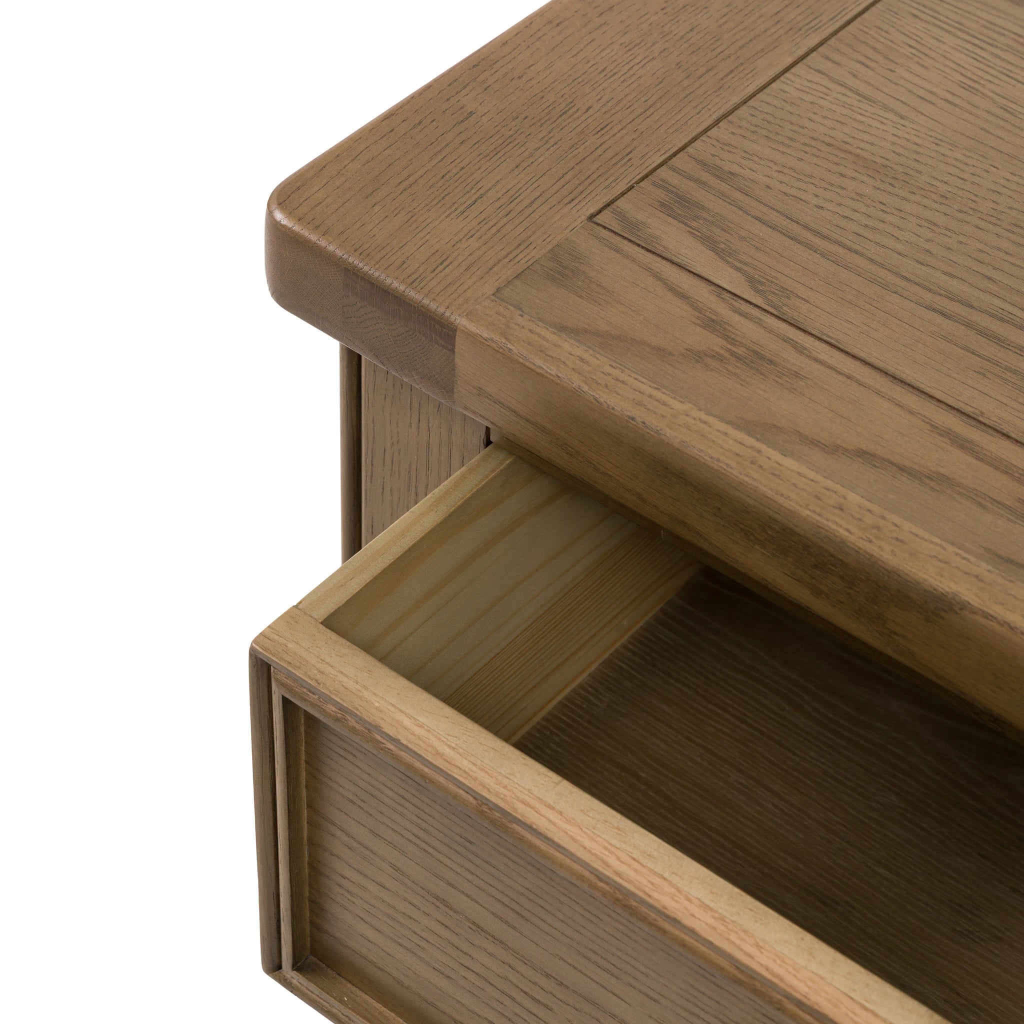 Hartbourne Natural Oak Wood Sideboard Large
