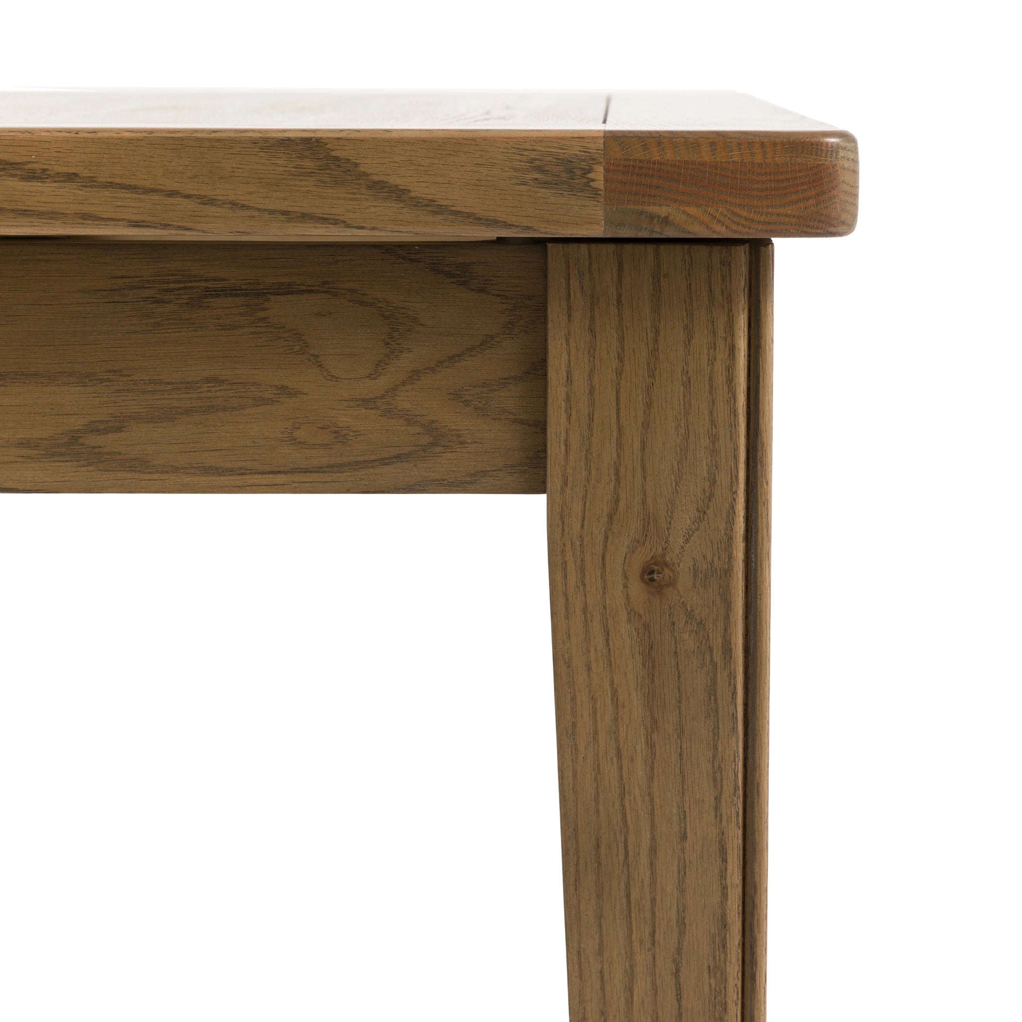 Hartbourne Natural Oak Wood Extending Dining Table 160-210cm