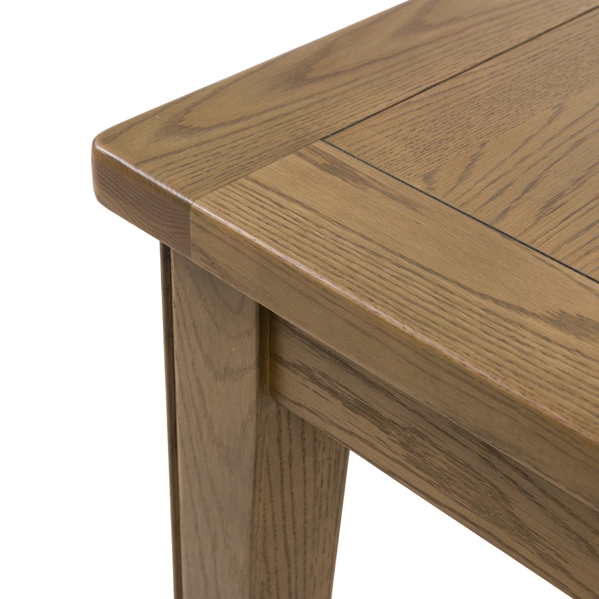 Hartbourne Natural Oak Wood Extending Dining Table 160-210cm
