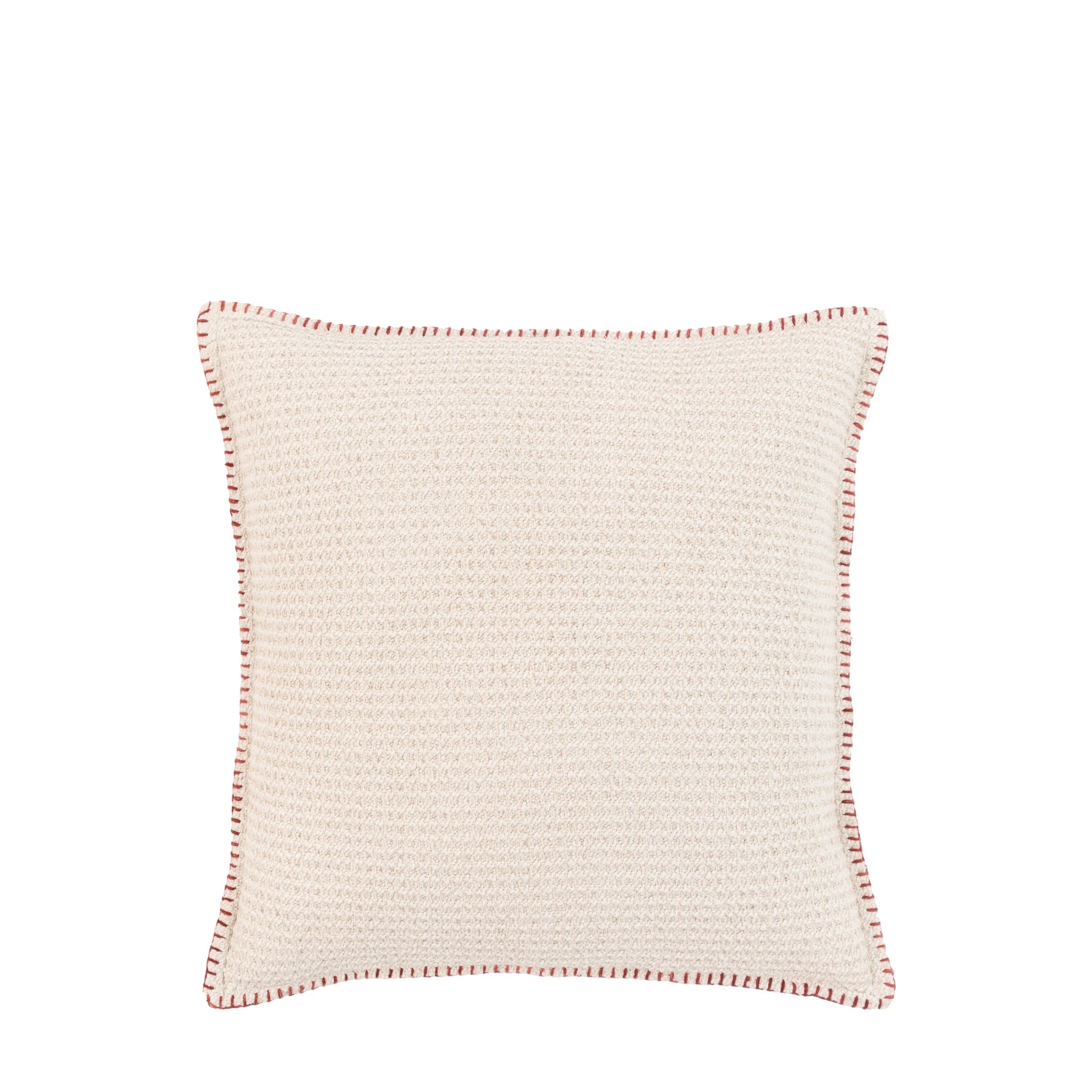Loxley Textured Cream Cotton Cushion 45x45cm