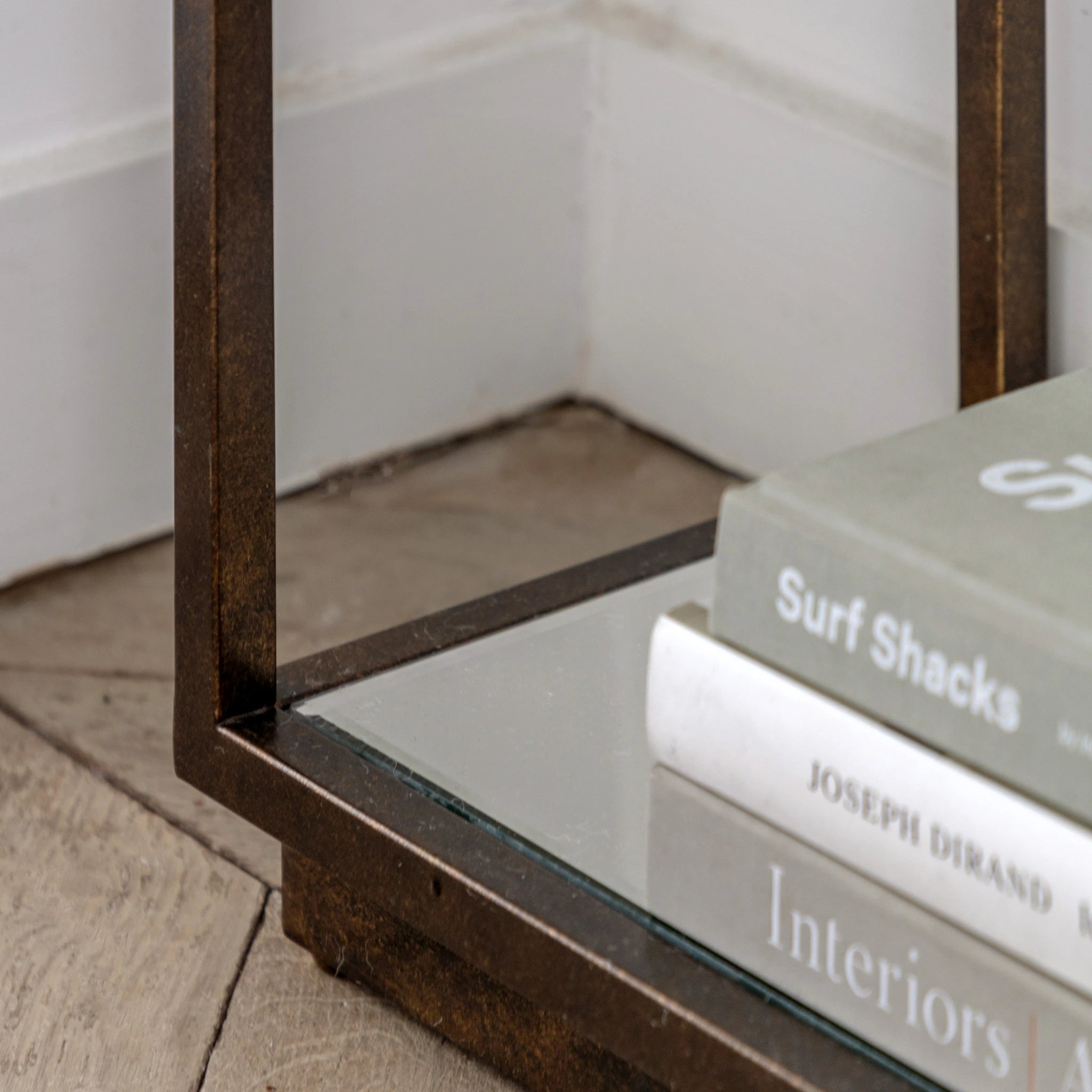Ventura Bronze & Glass Console Table