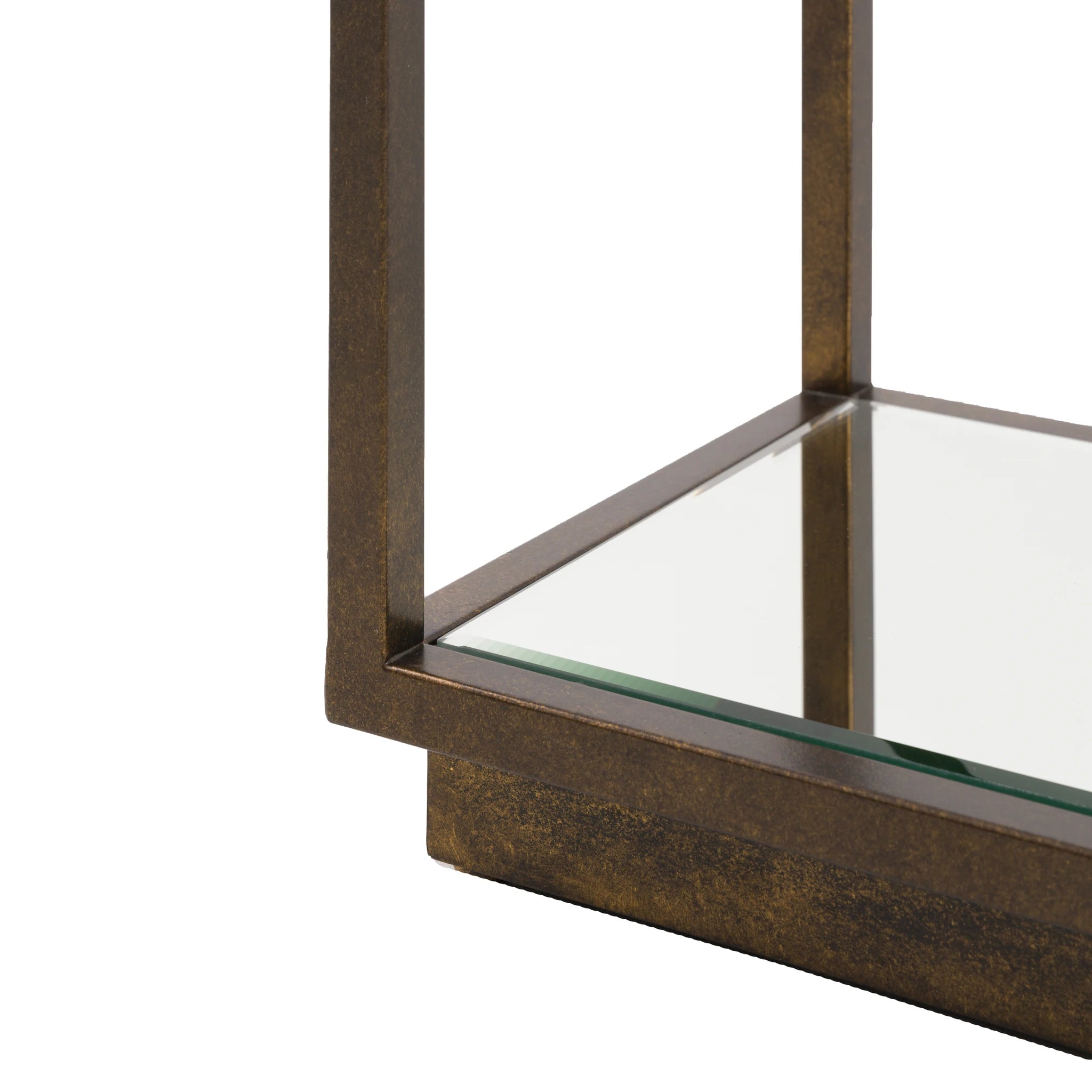 Ventura Bronze & Glass Console Table