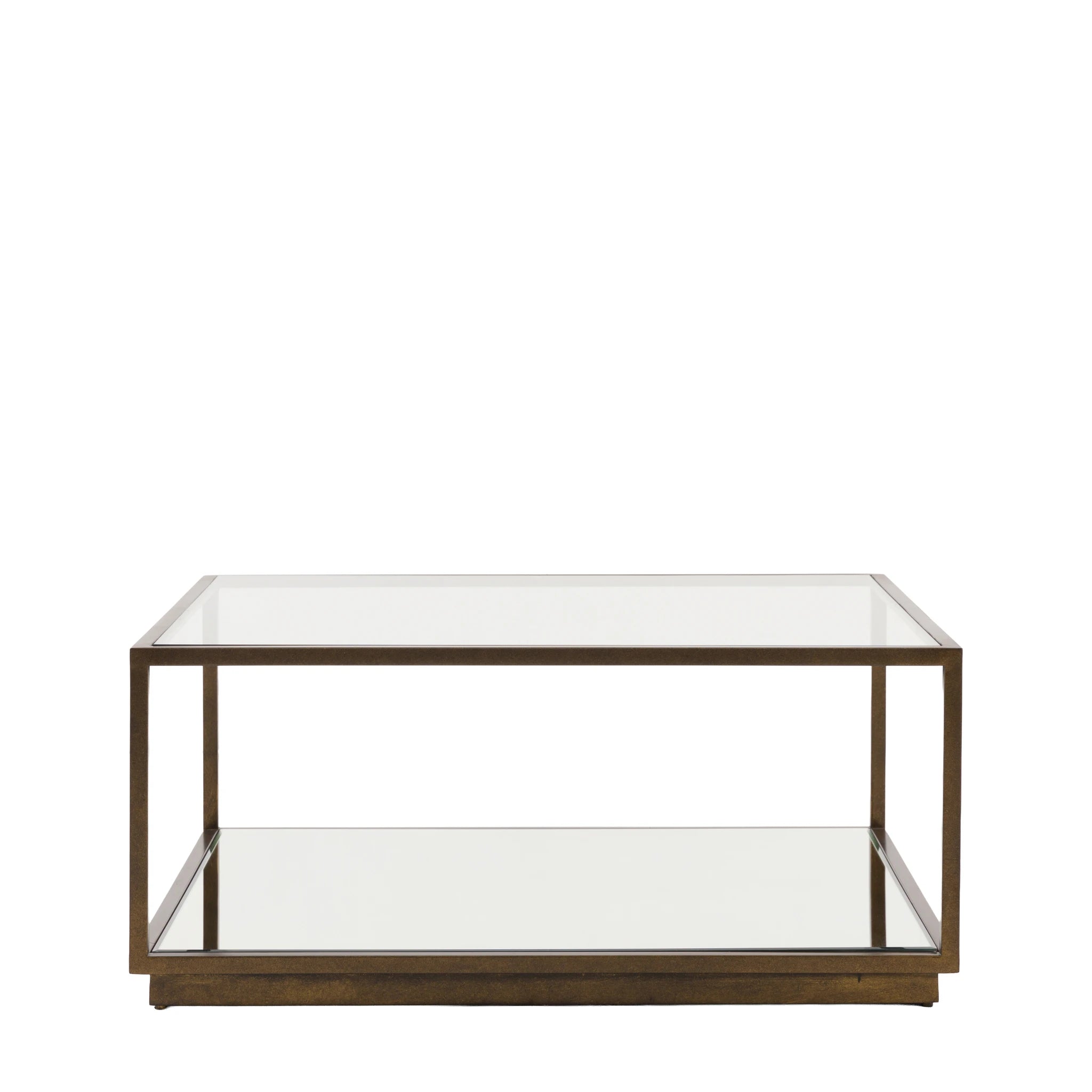 Ventura Bronze & Glass Coffee Table