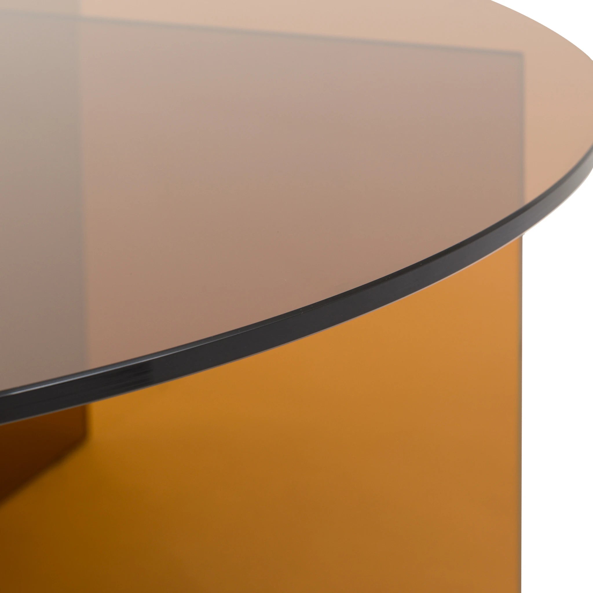 Vetrano Bronze Glass Coffee Table