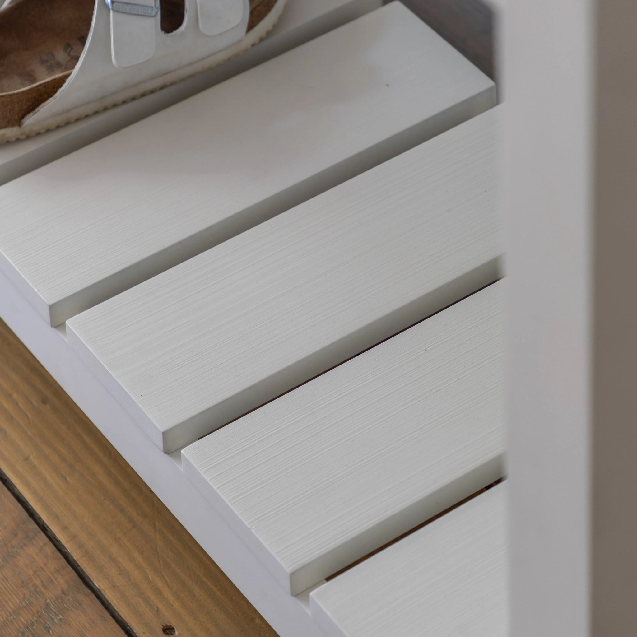 Radley White Oak Wood Console Table
