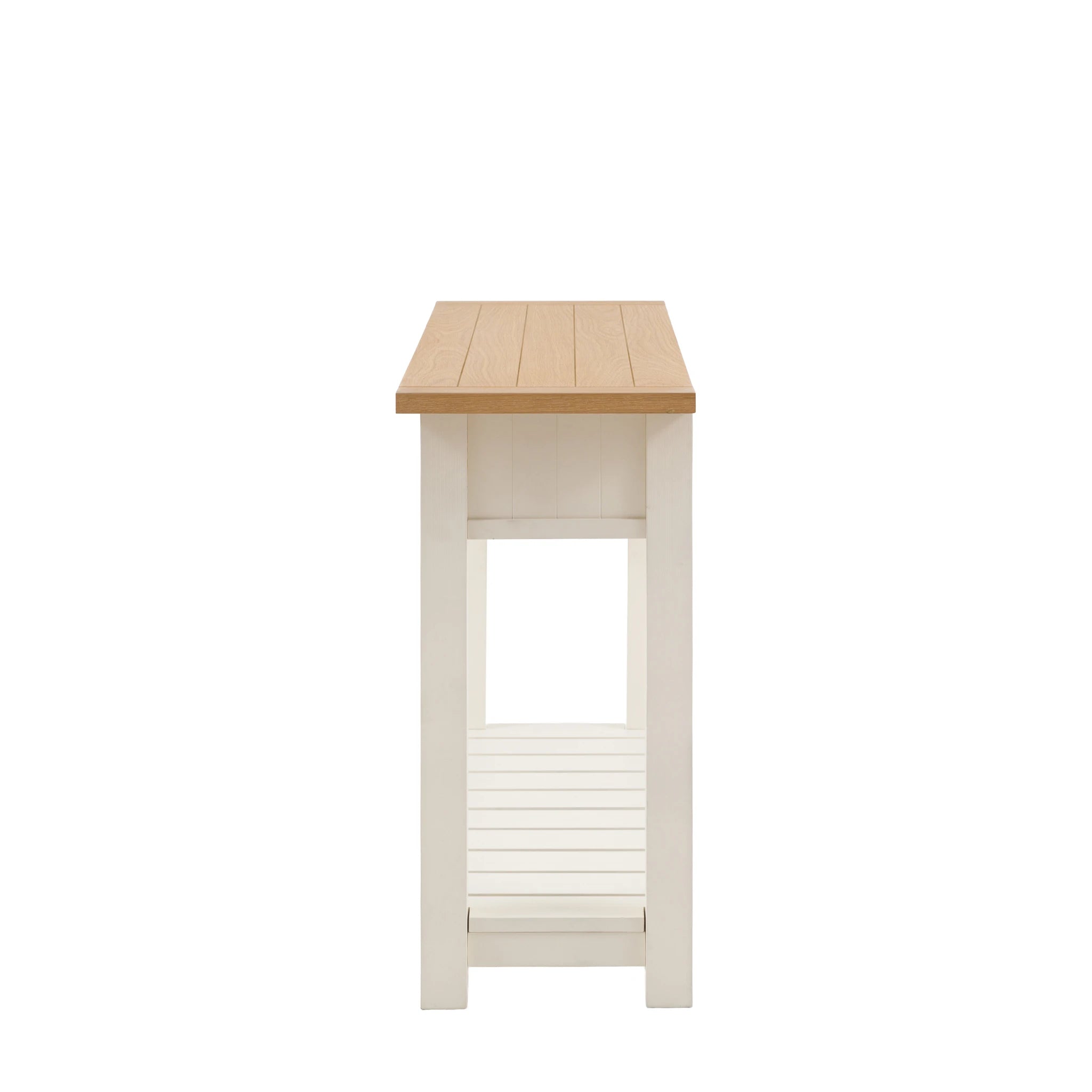 Radley White Oak Wood Console Table