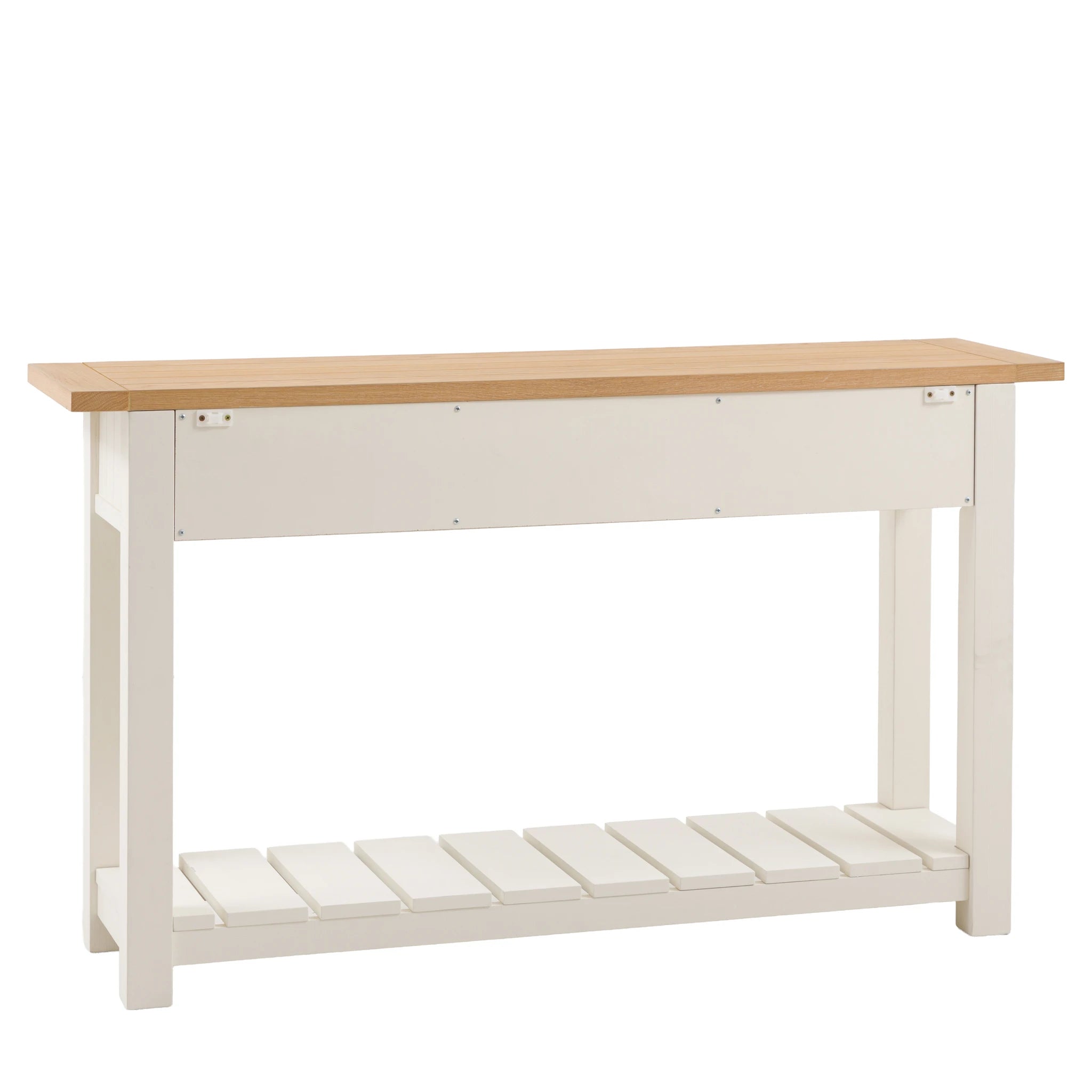 Radley White Oak Wood Console Table