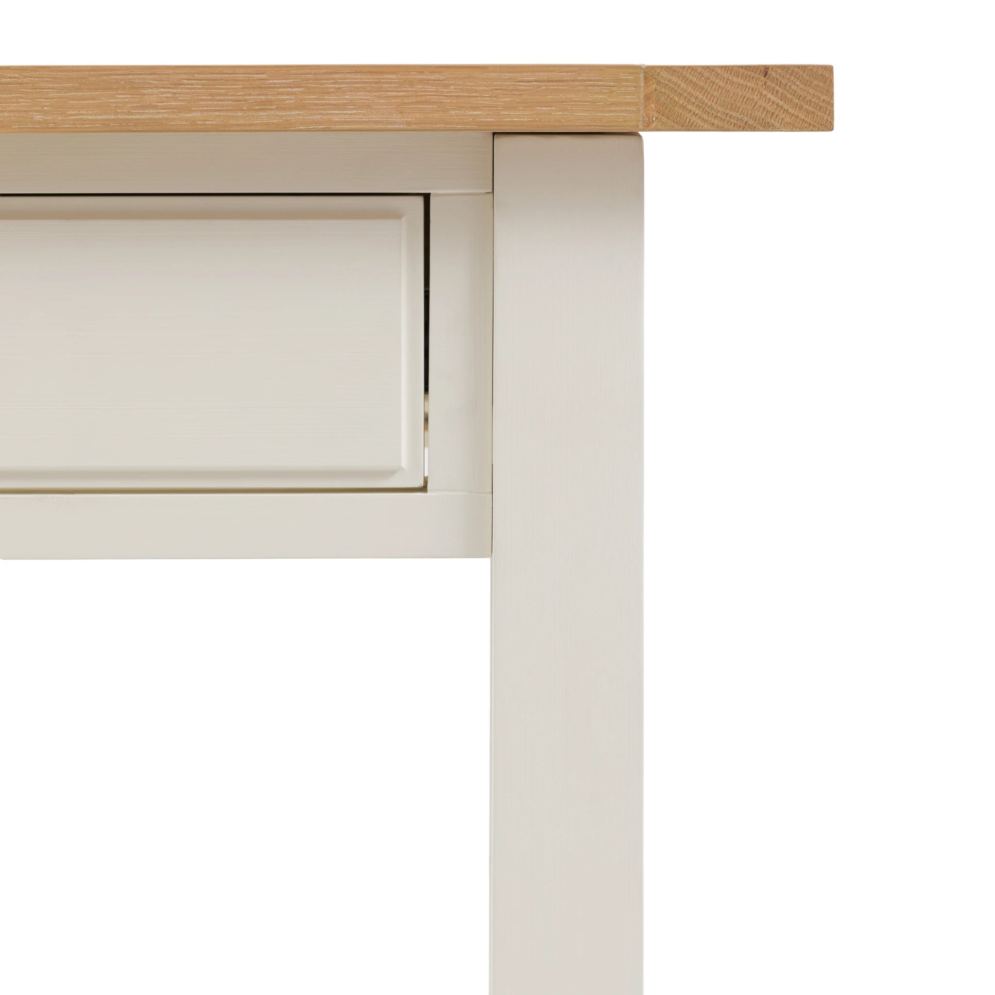 Radley White Oak Wood Console Table