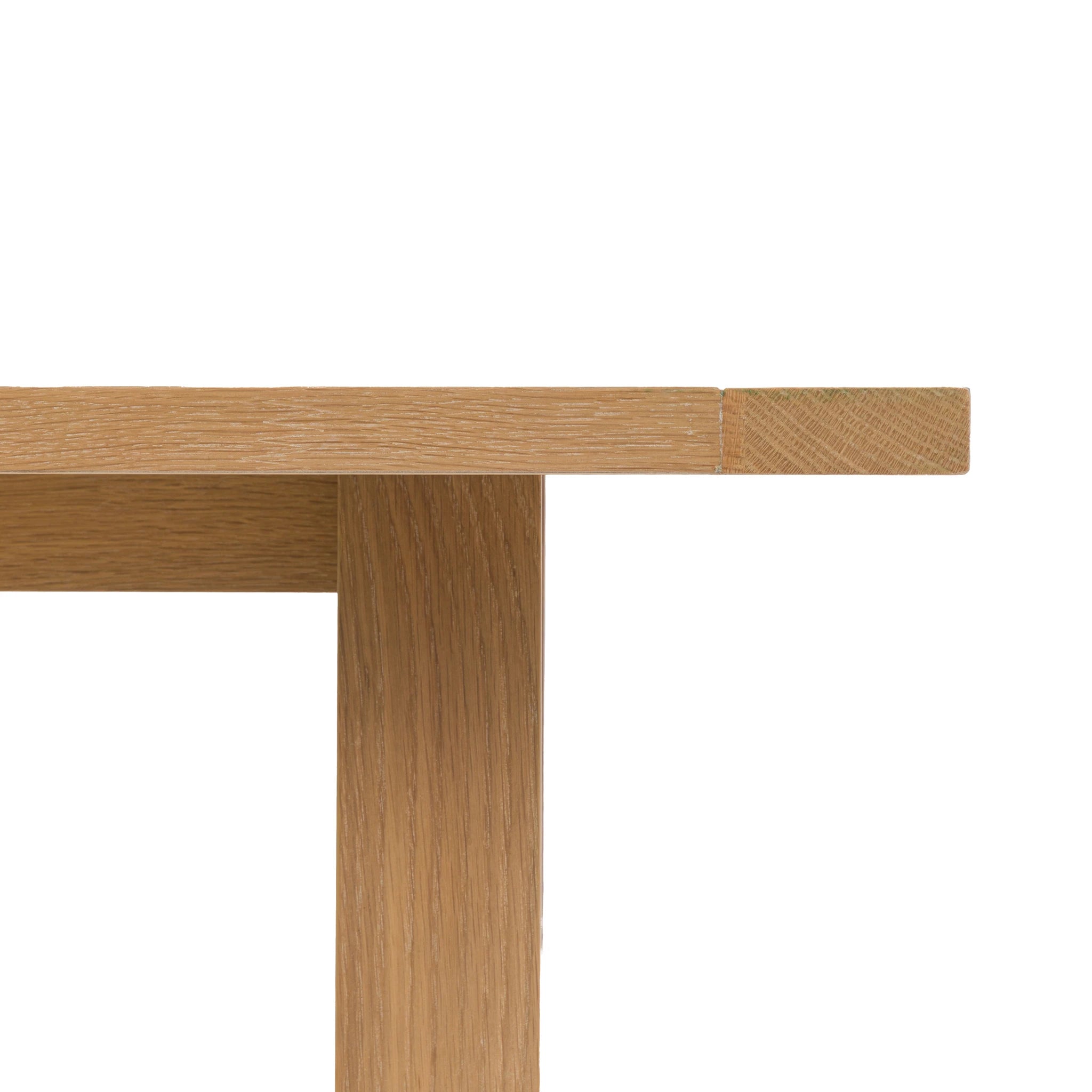 Radley Trestle Natural Oak Wood Dining Bench