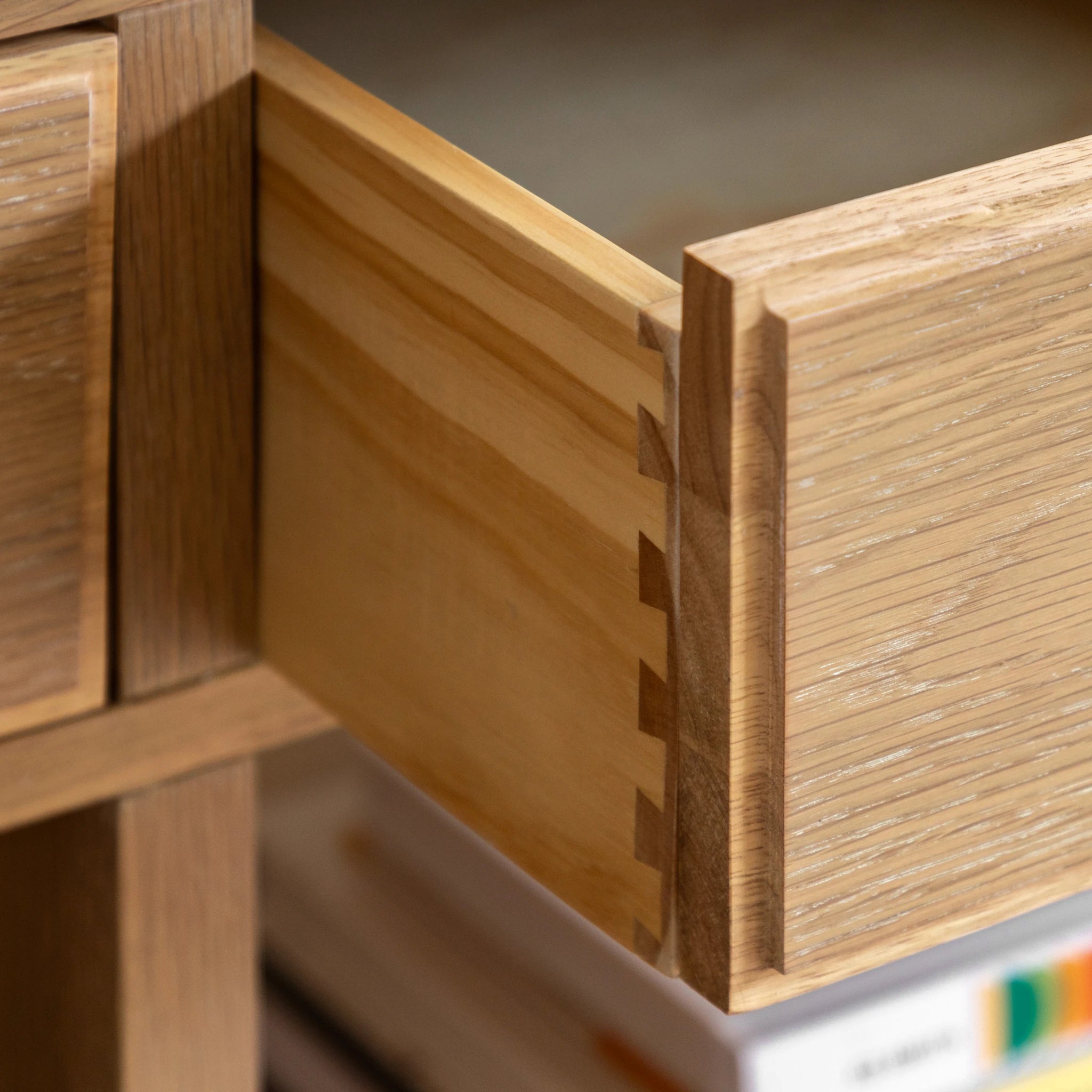 Radley Natural Wood & Marble Kitchen Island