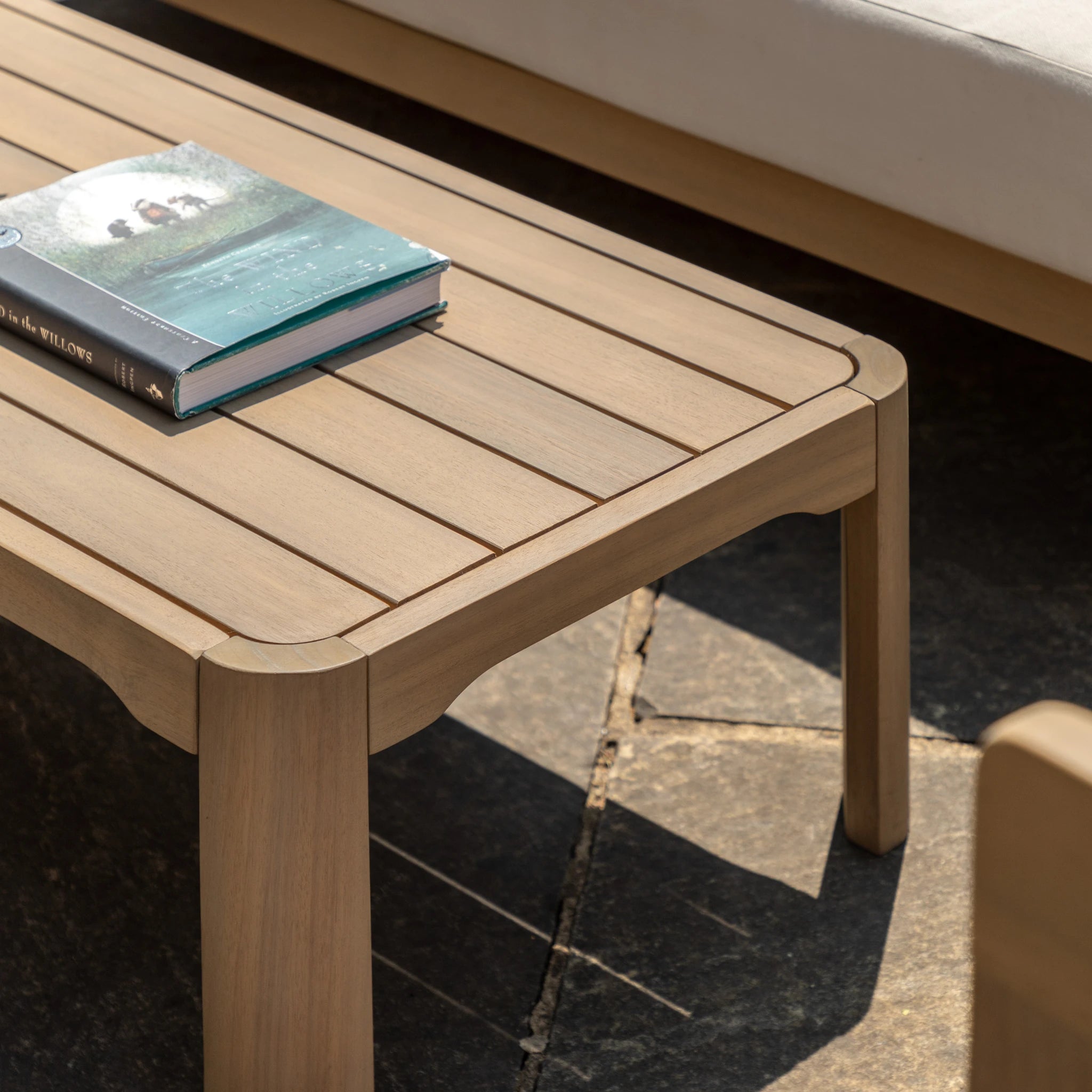 Maravela Natural Wood Outdoor Lounge Set