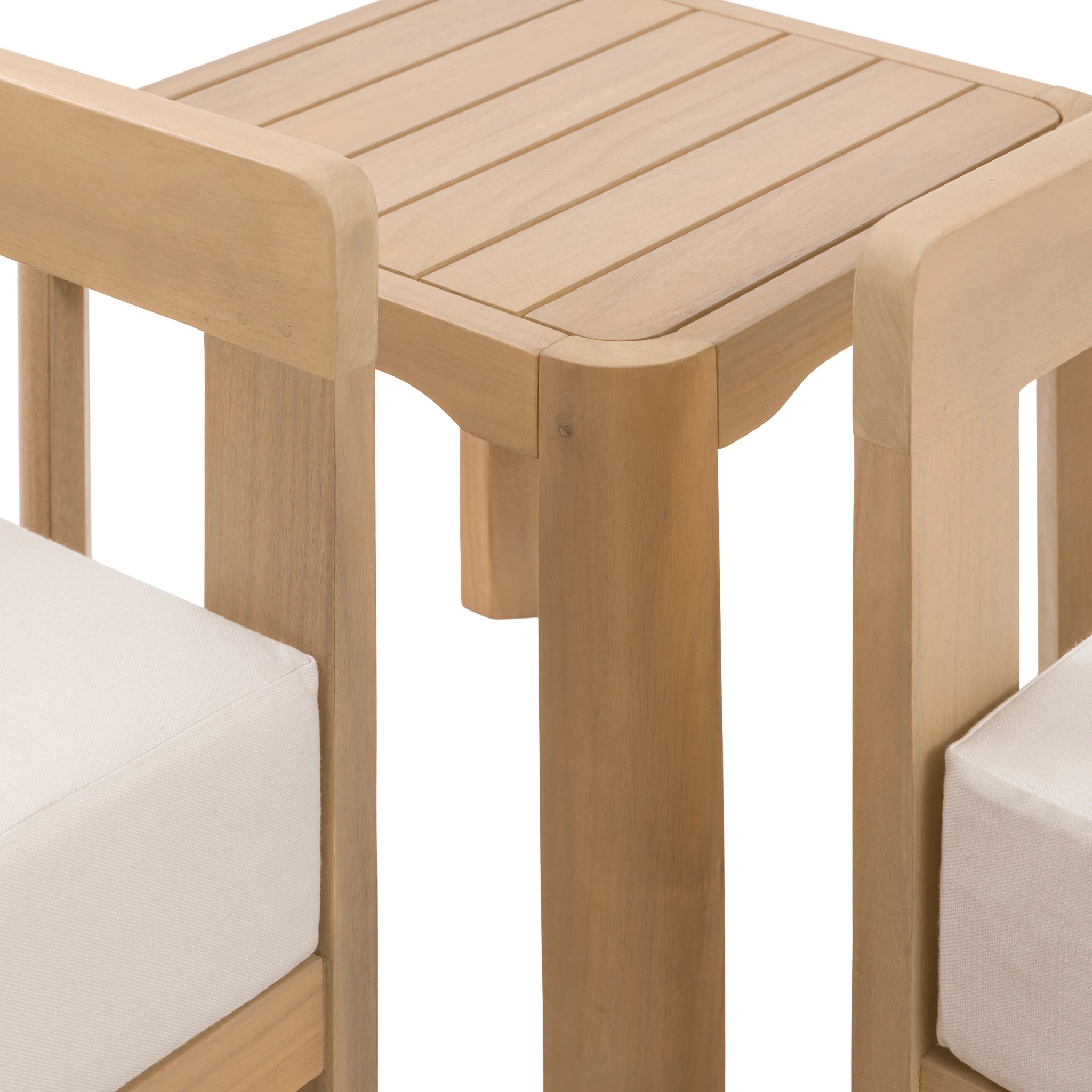 Maravela Natural Wood Outdoor Lounge Set