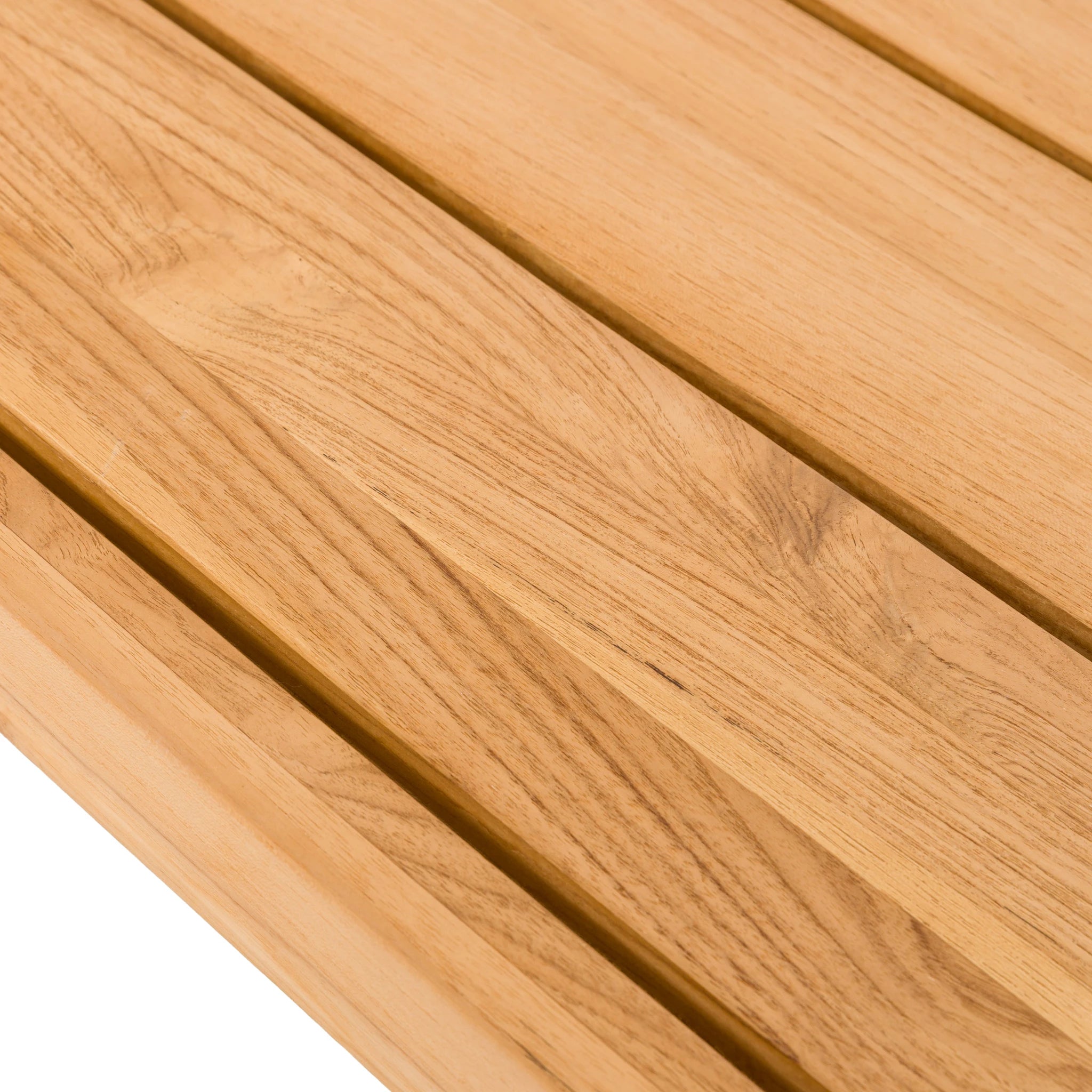 Rosehaven Rectangular Natural Wood Outdoor Dining Table 240x100cm