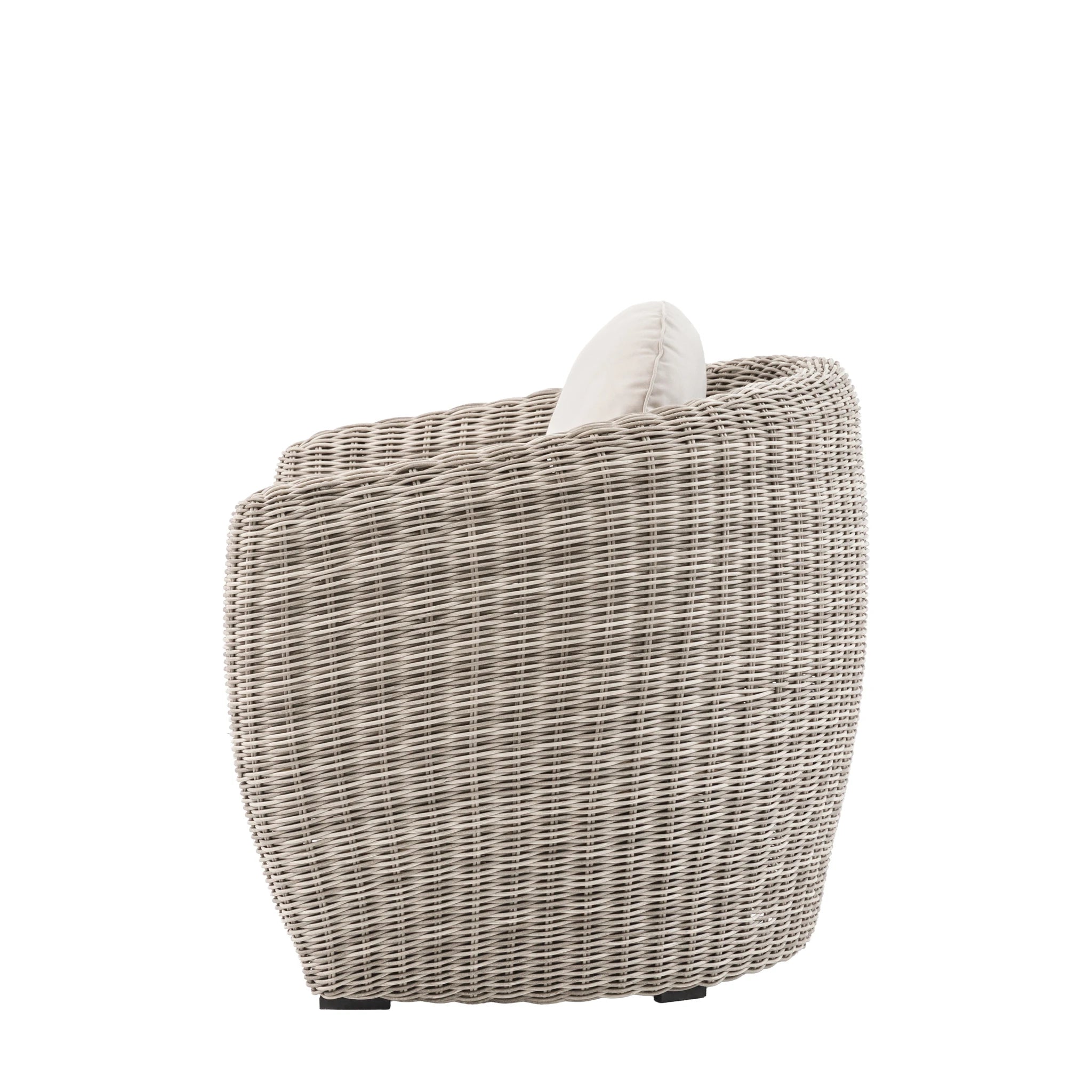 Beatrice Natural Wicker Outdoor Armchair