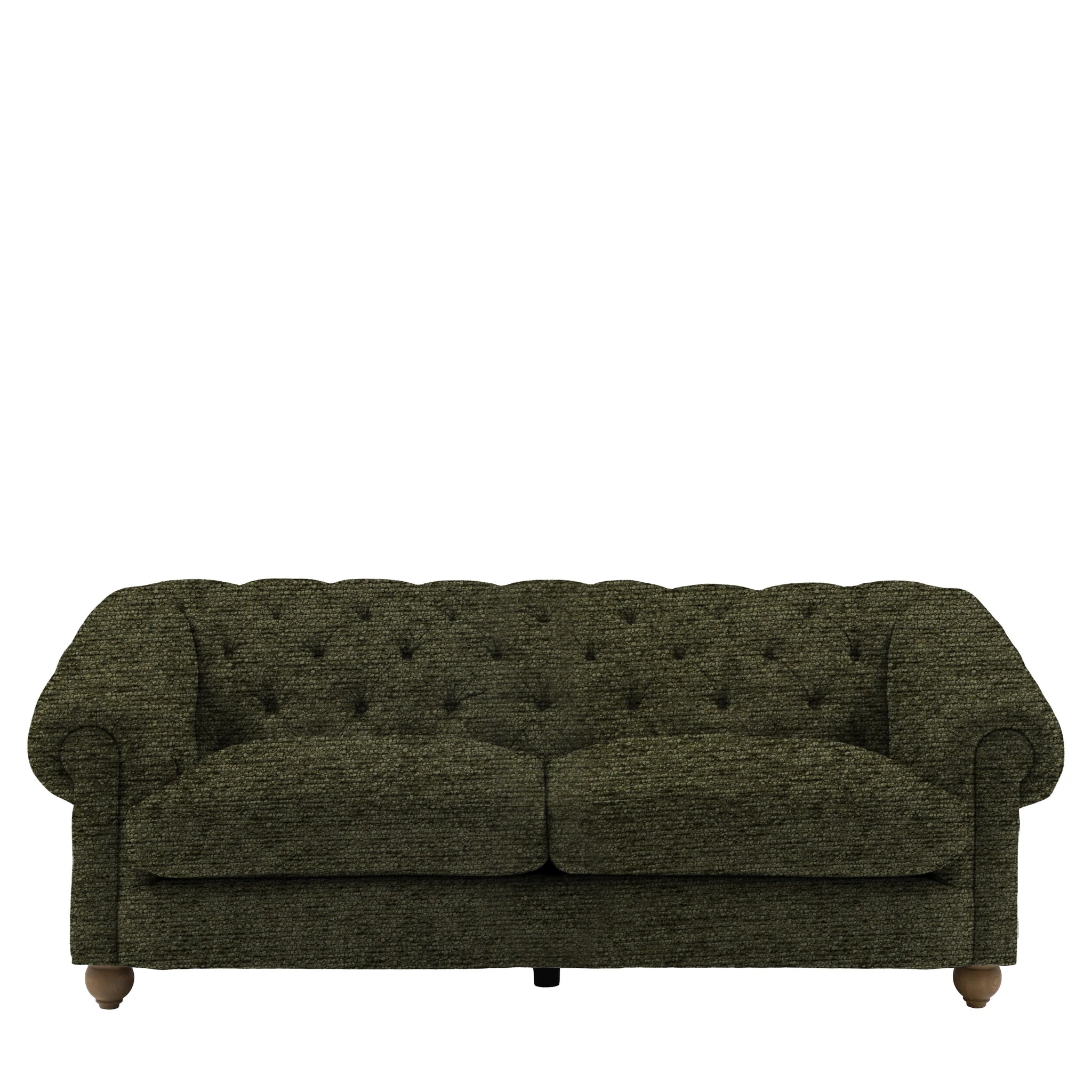 Quincy Celine Olive 3 Seater Sofa