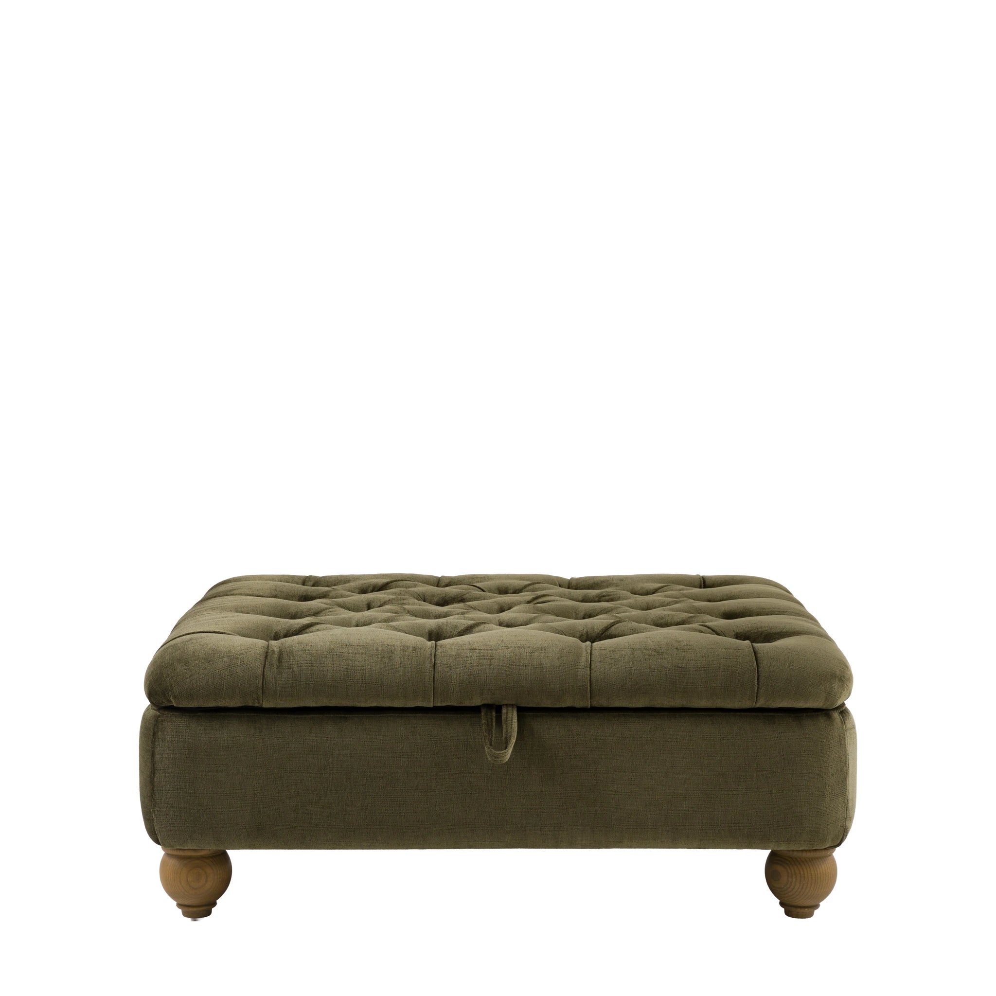 Quincy Footstool - Celine Olive