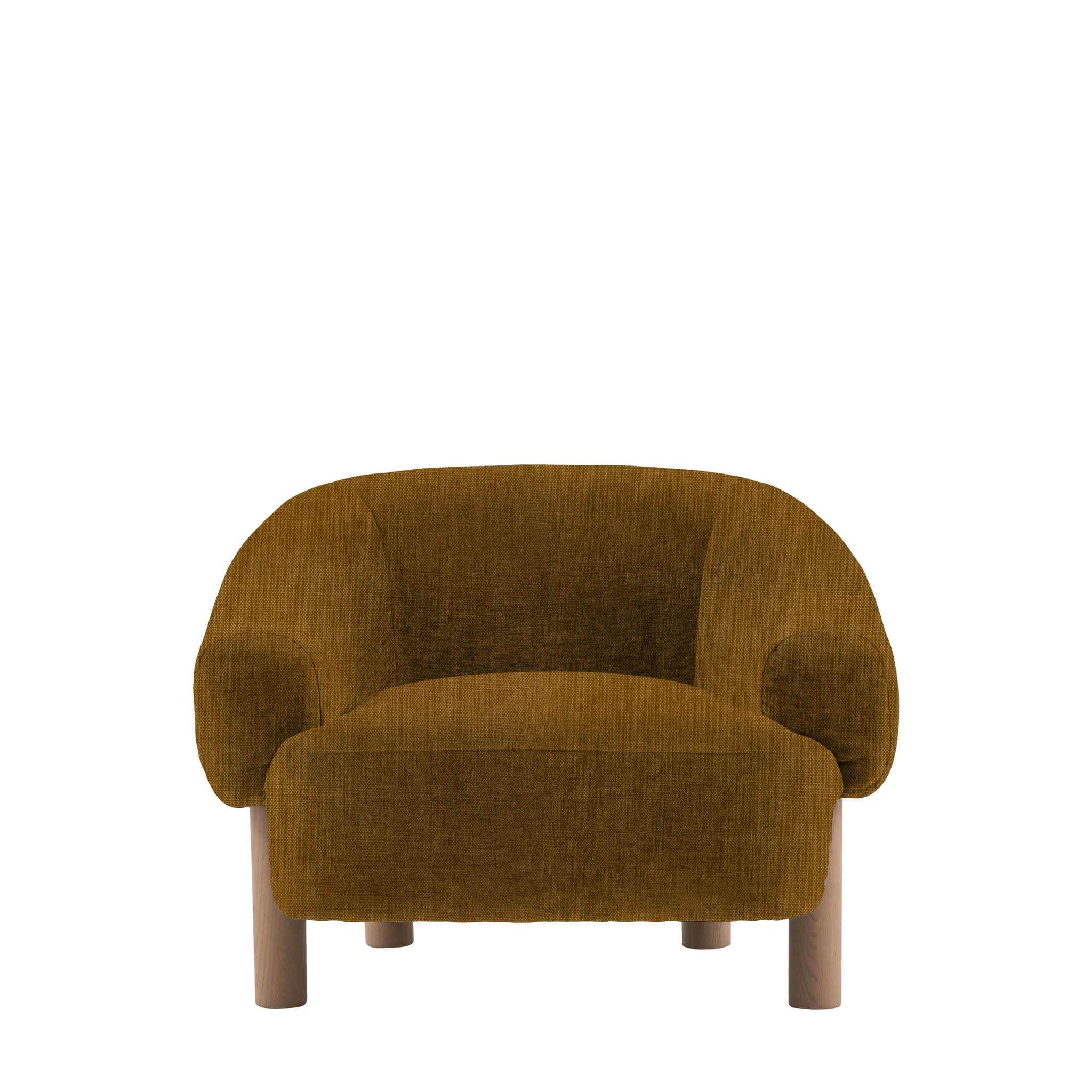 Heston Armchair Verona Golden Grey Leg