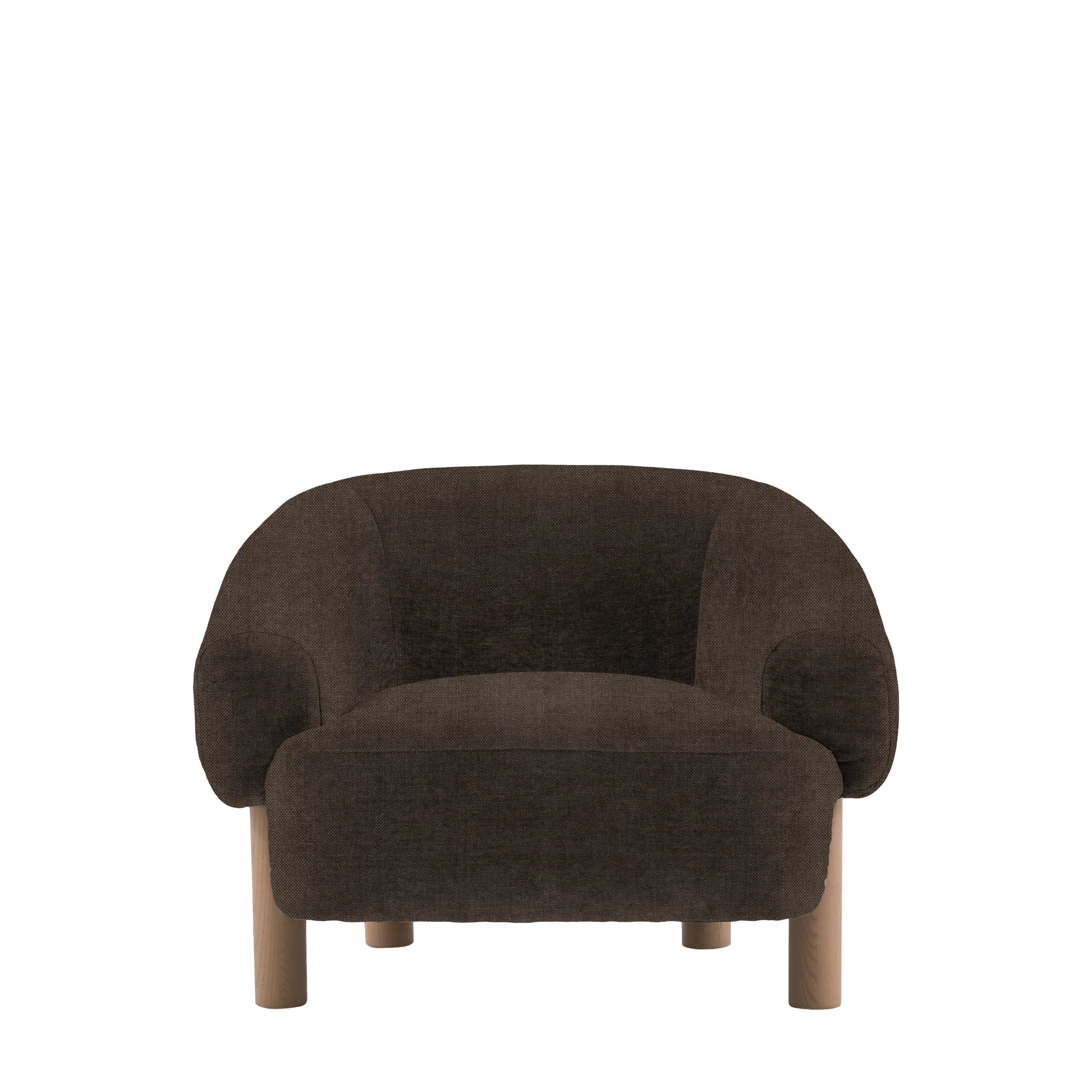 Easton Armchair - Verona Moody Grey Leg