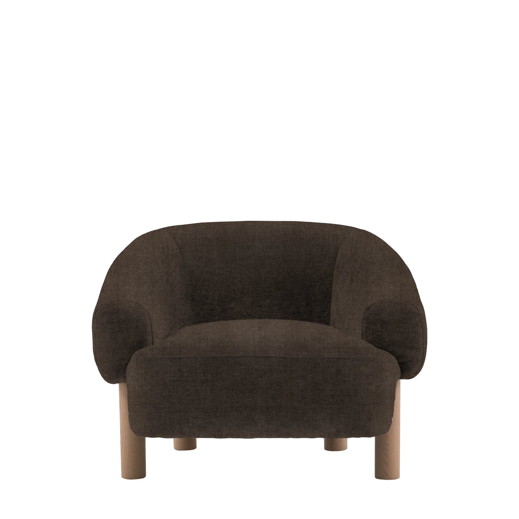 Easton Armchair - Verona Moody Grey Leg