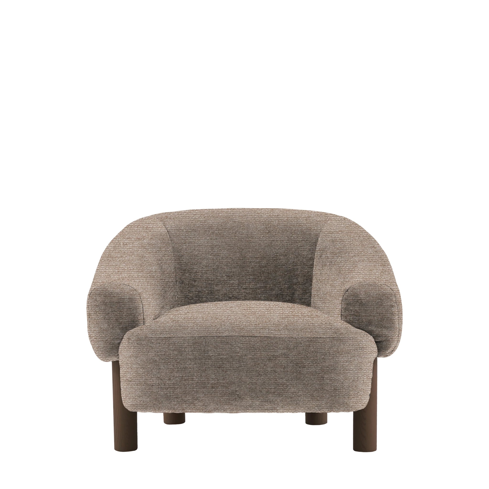Easton Armchair - Mikah Wicker Ebony Leg