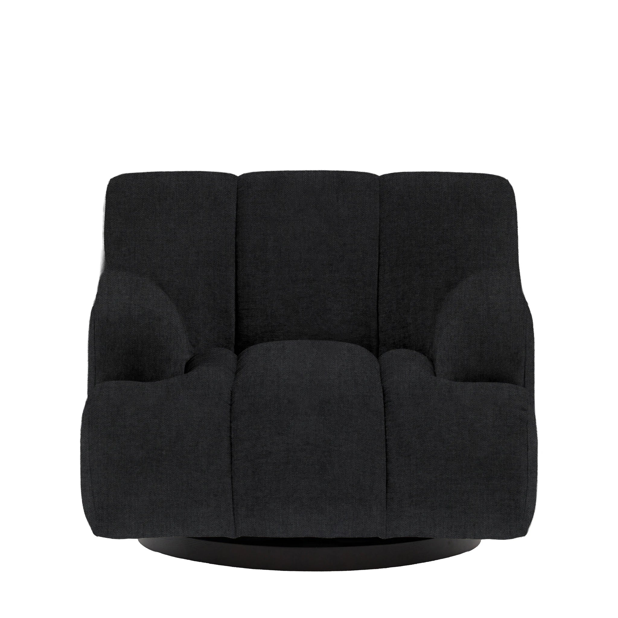 Como Swivel Armchair Verona Carbon