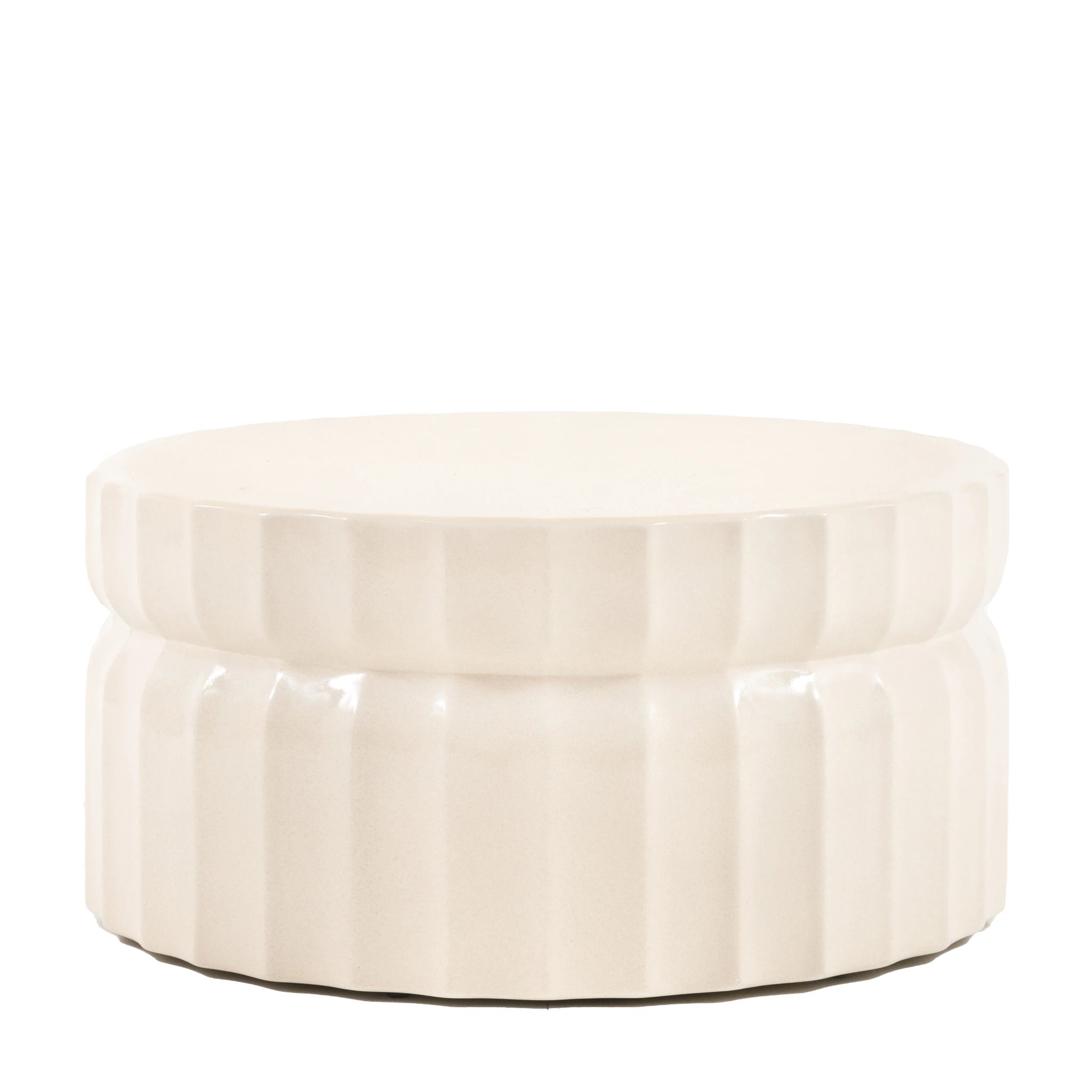 Kennedy Cream Concrete Coffee Table