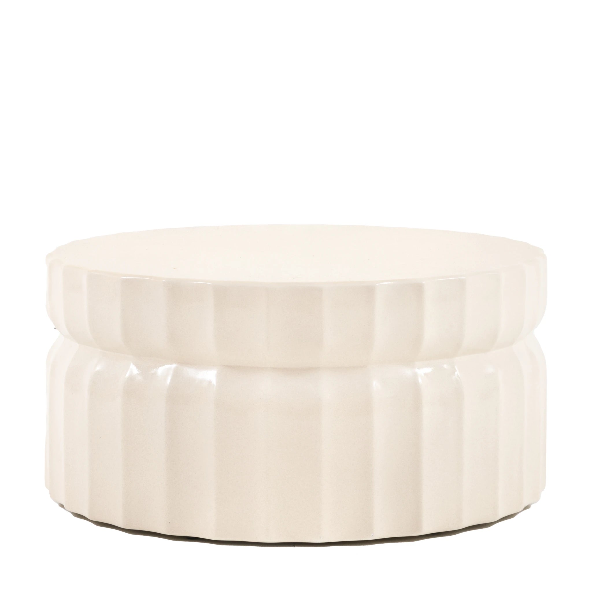 Kennedy Cream Concrete Coffee Table