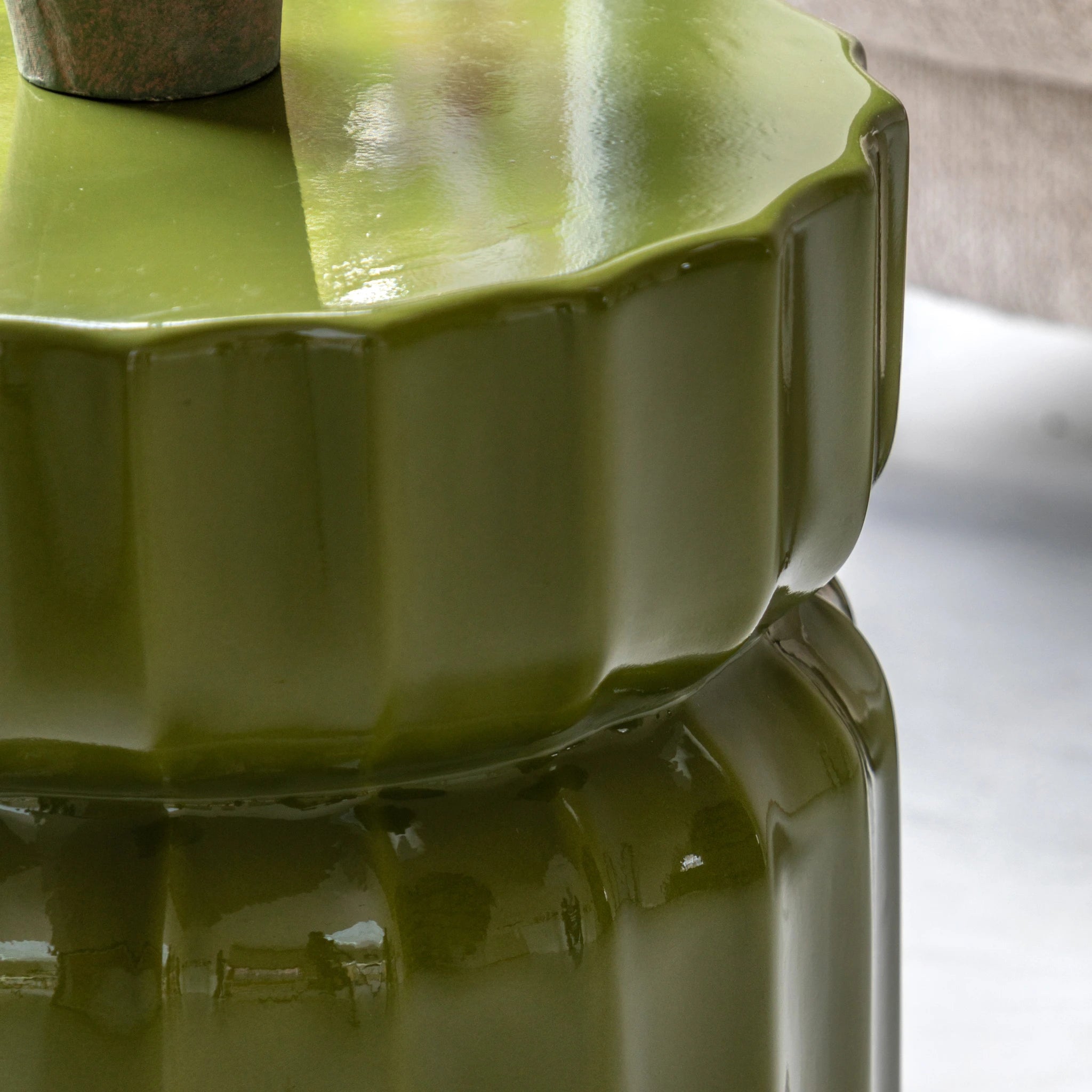 Kennedy Verde Concrete Side Table