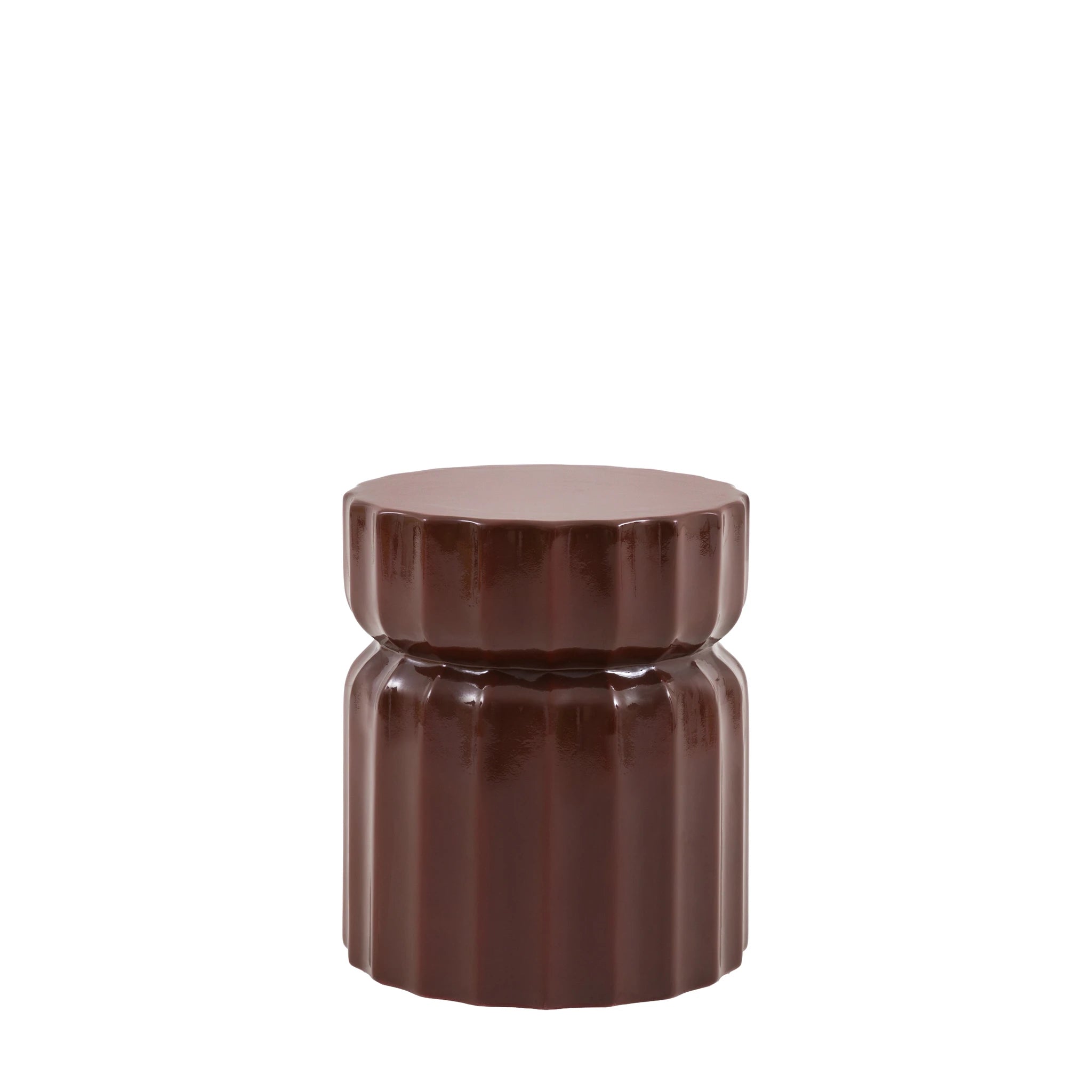 Kennedy Rust Concrete Side Table