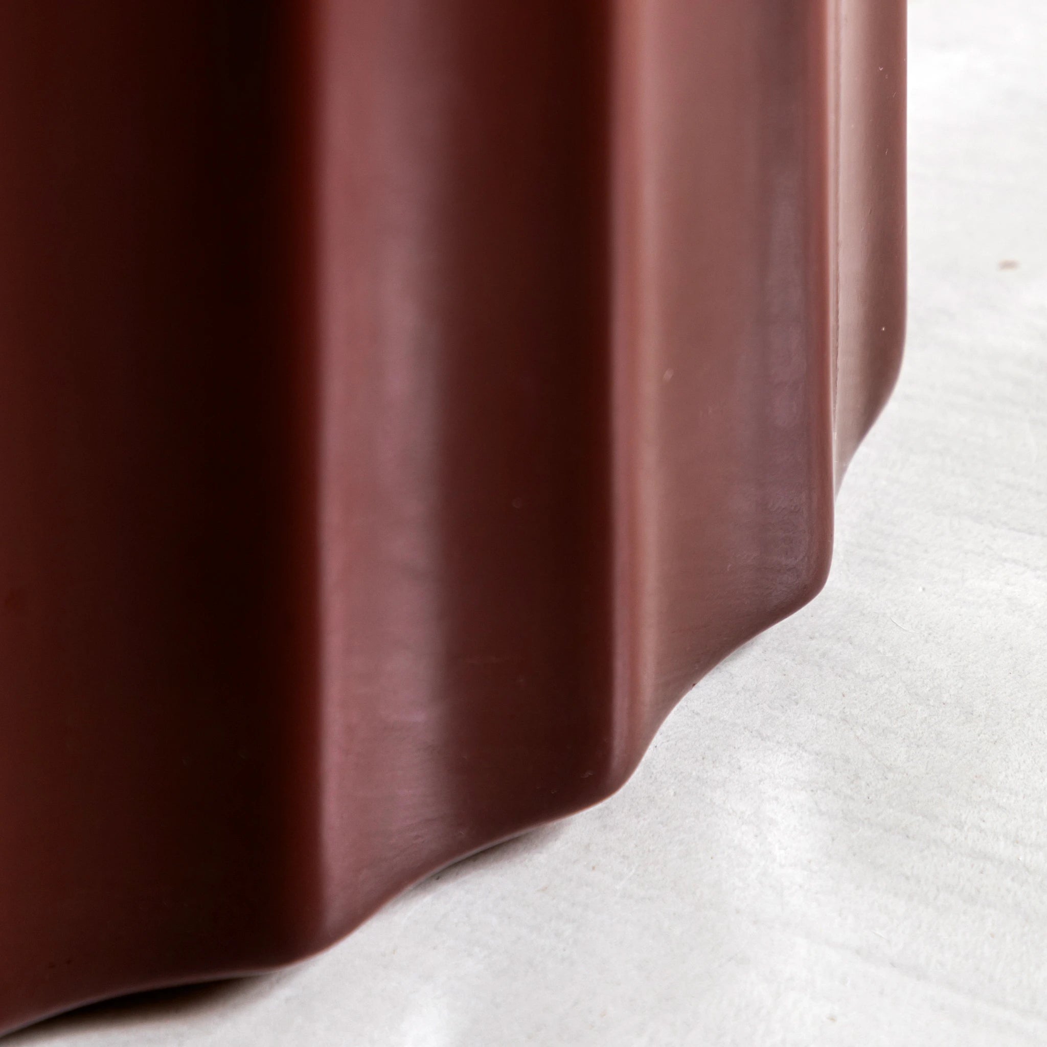 Kennedy Rust Concrete Side Table