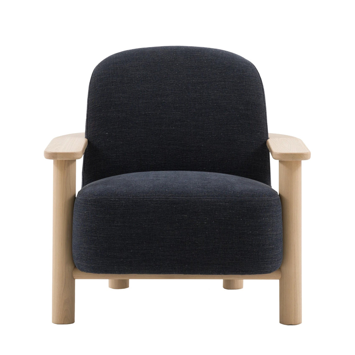 Savannah Willow Pacific Blue Woven Fabric Armchair