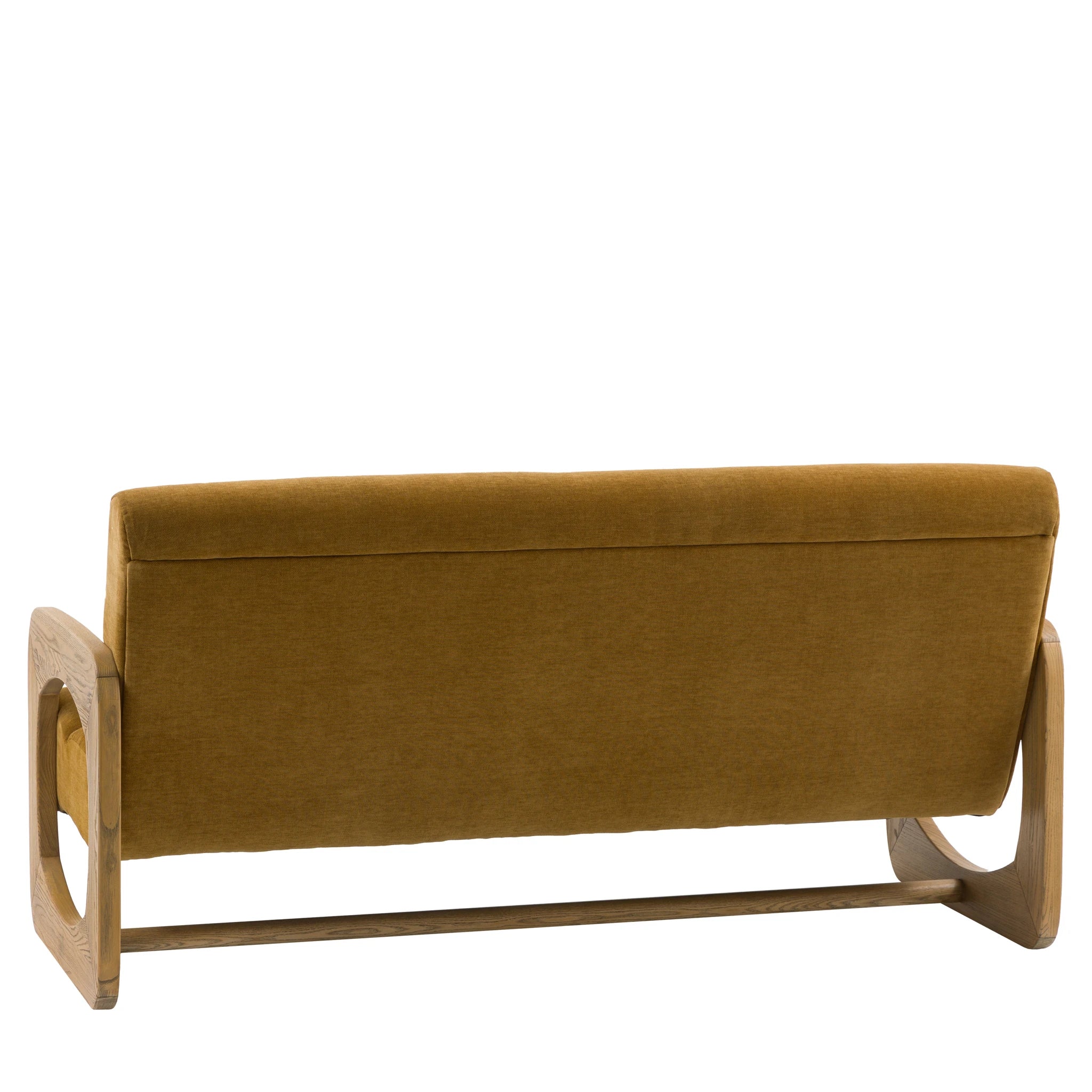 Carolina Verona Golden Woven Fabric 3 Seater Sofa
