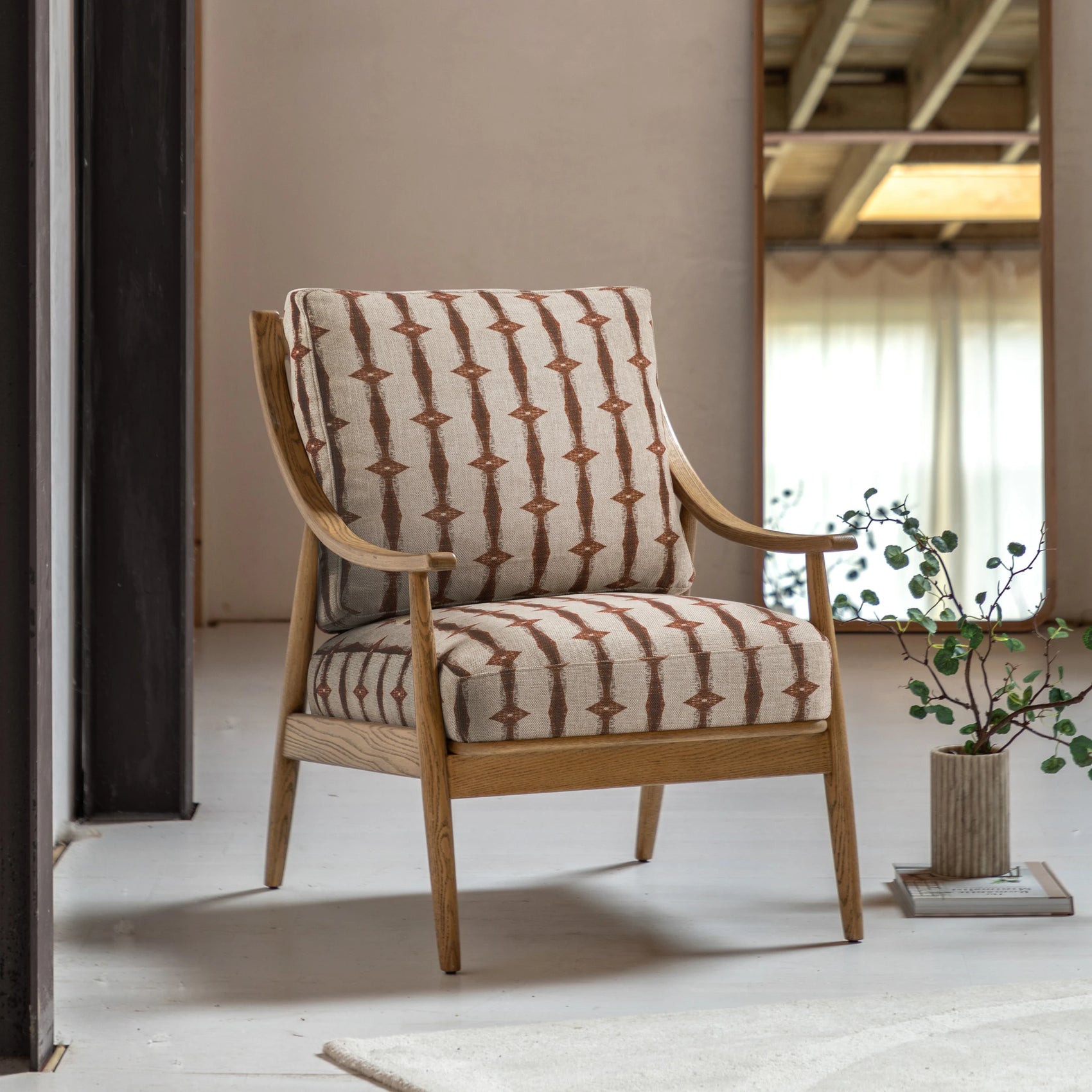 Keiry Indra Striped Armchair
