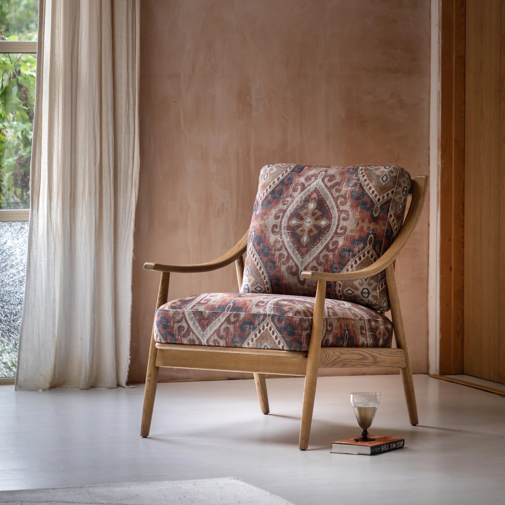 Keiry Zari Jacquard Armchair