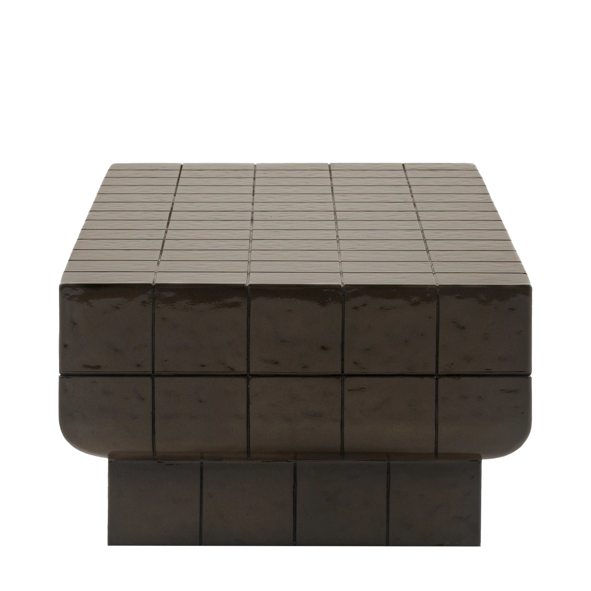 Varen Brown Concrete Coffee Table