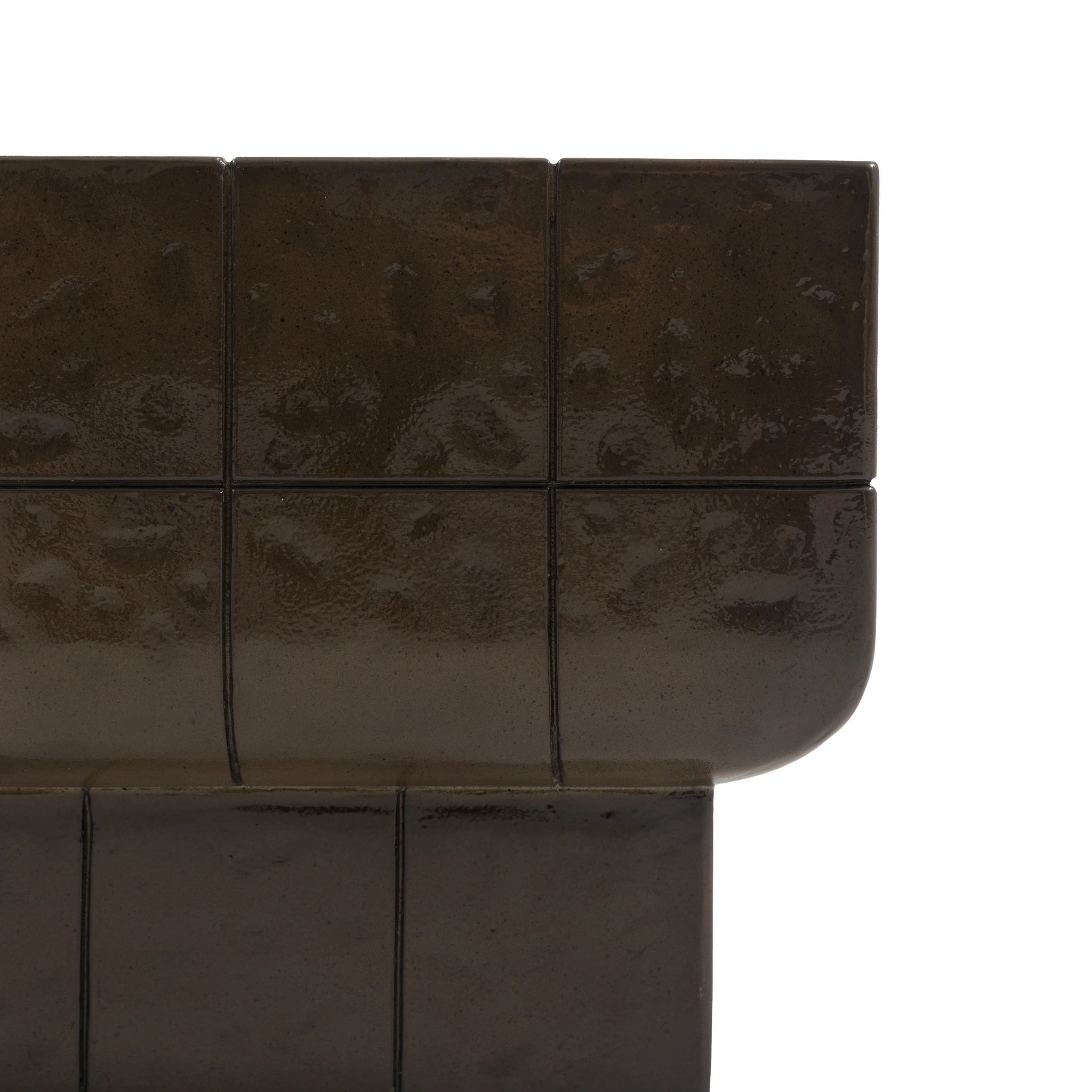 Varen Brown Concrete Coffee Table