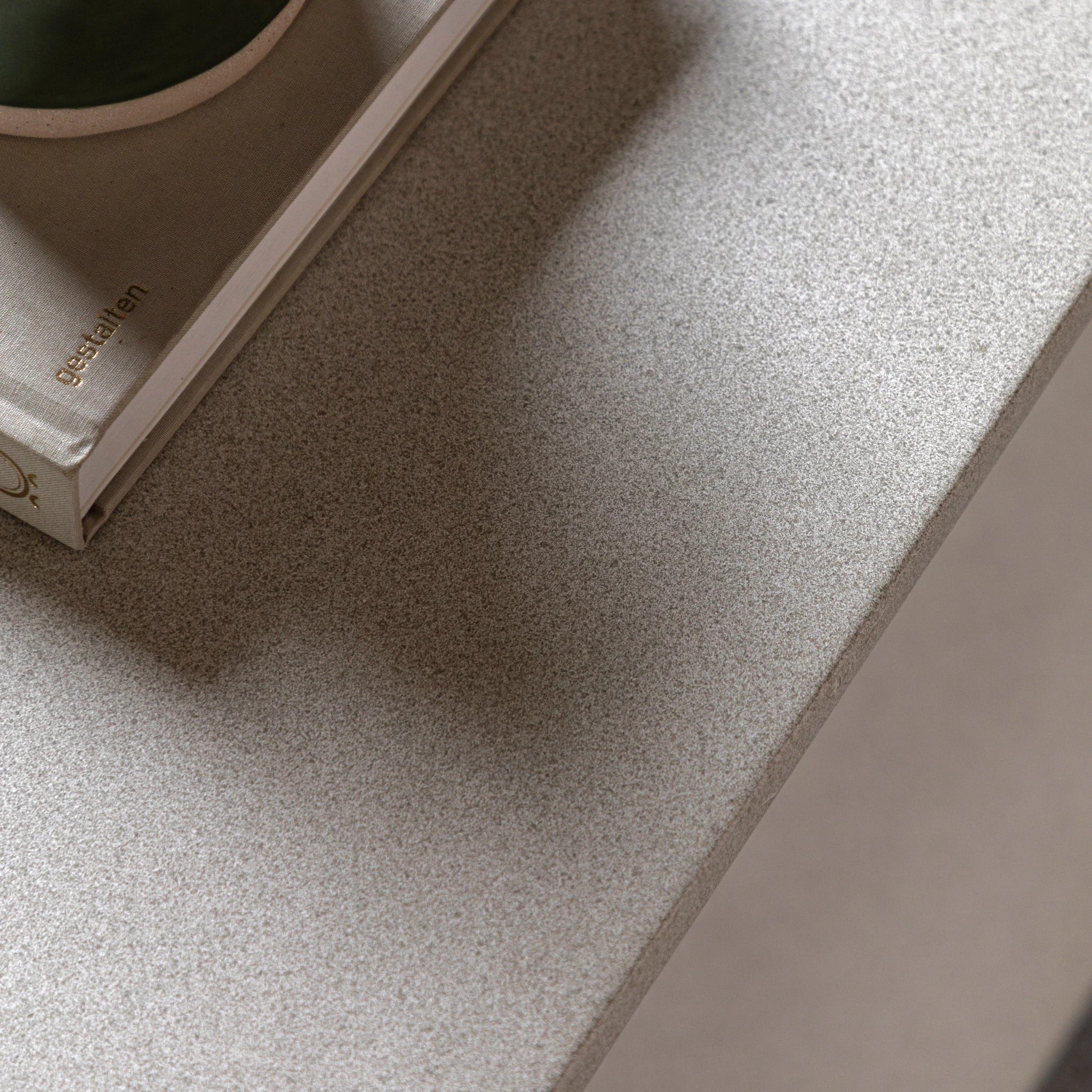 Orvello White Concrete Coffee Table